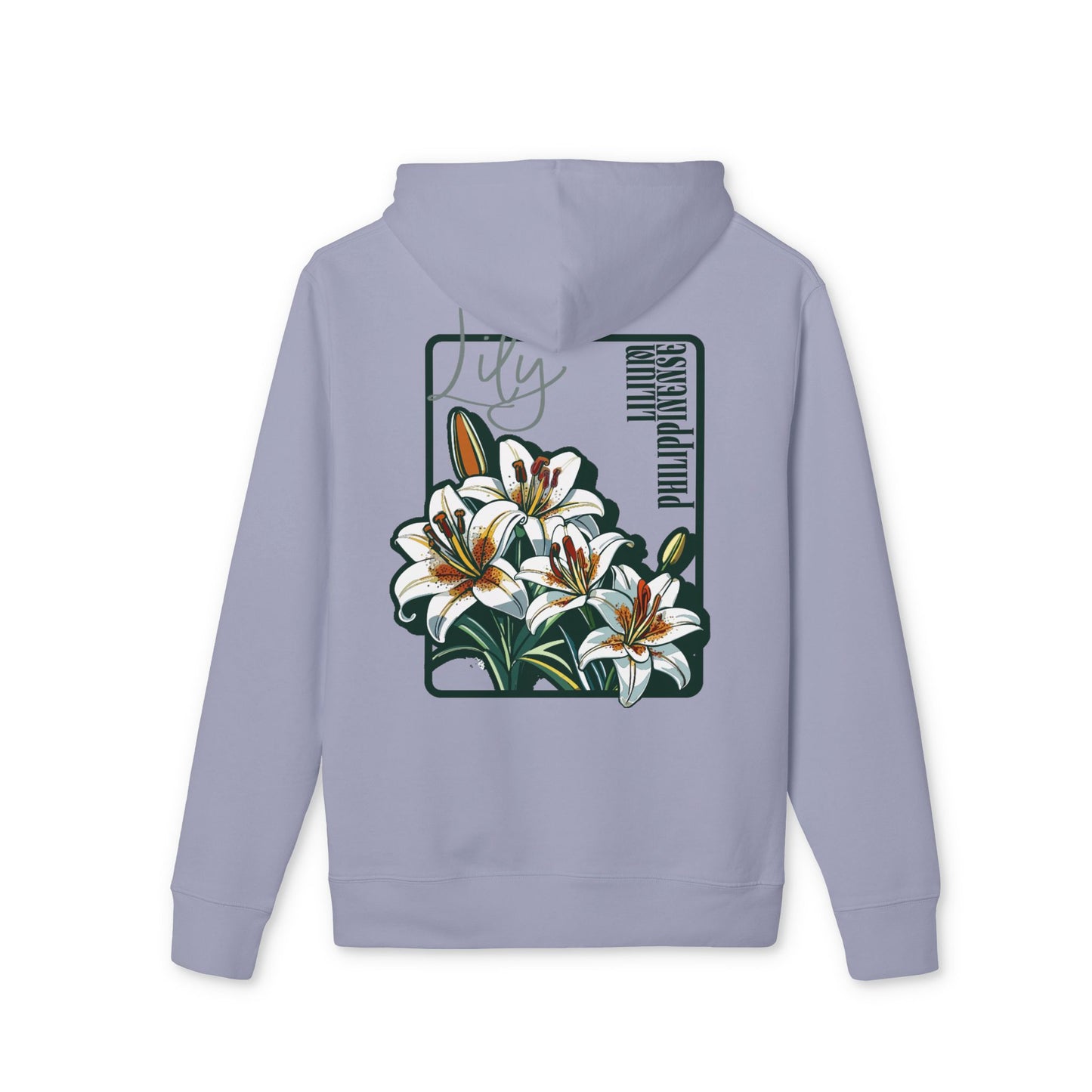 Floral Unisex Hoodie - Striking Lily Design for Nature Lovers "Lily"