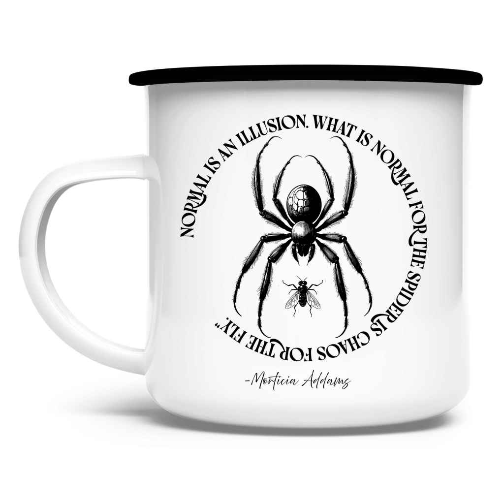 Emaille Tasse Chaos