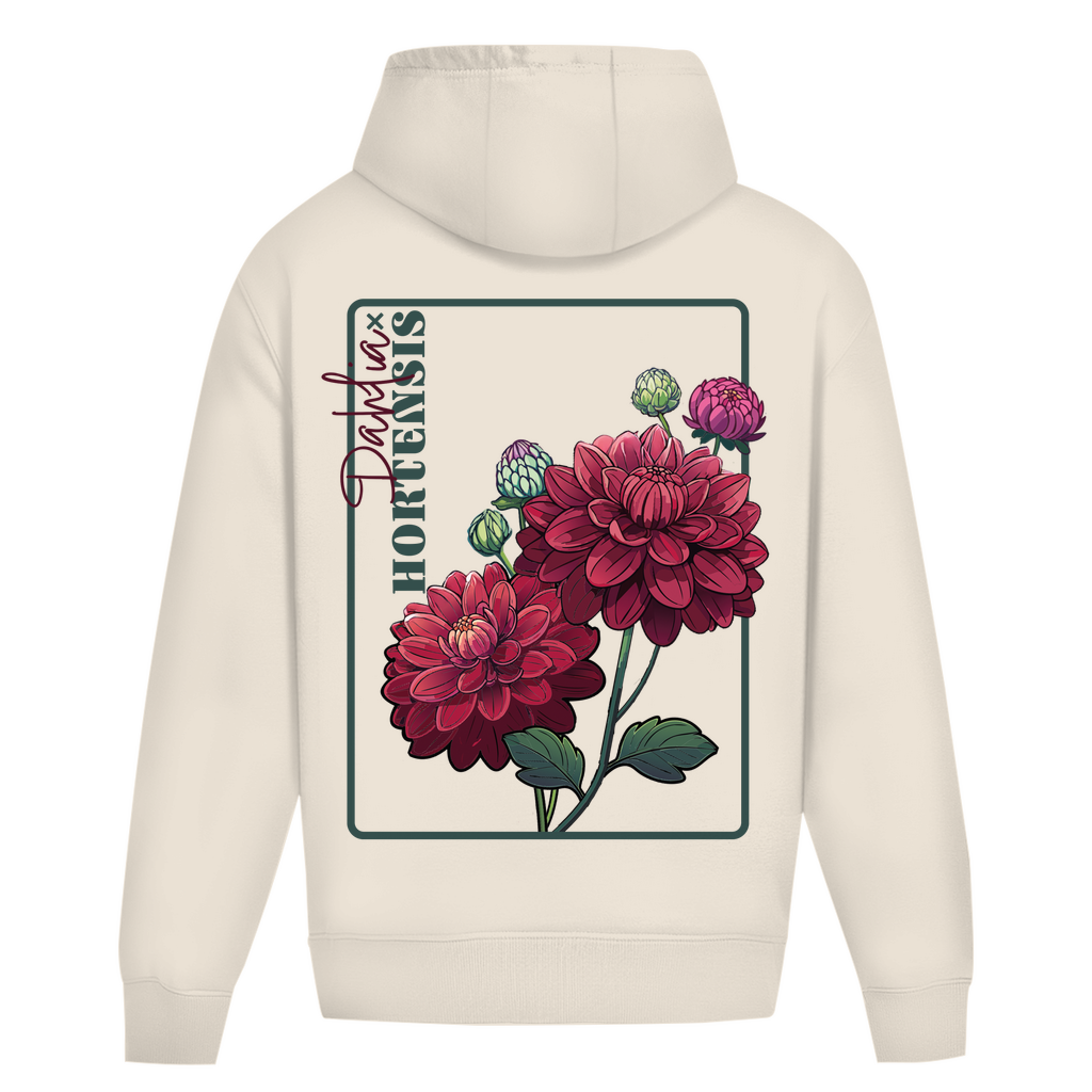 Oversize Hoodie Ohne Kordel Dahlia