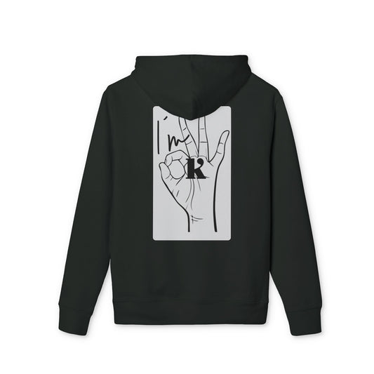 Copy of Hoodie - 'im ok' cool and casual design