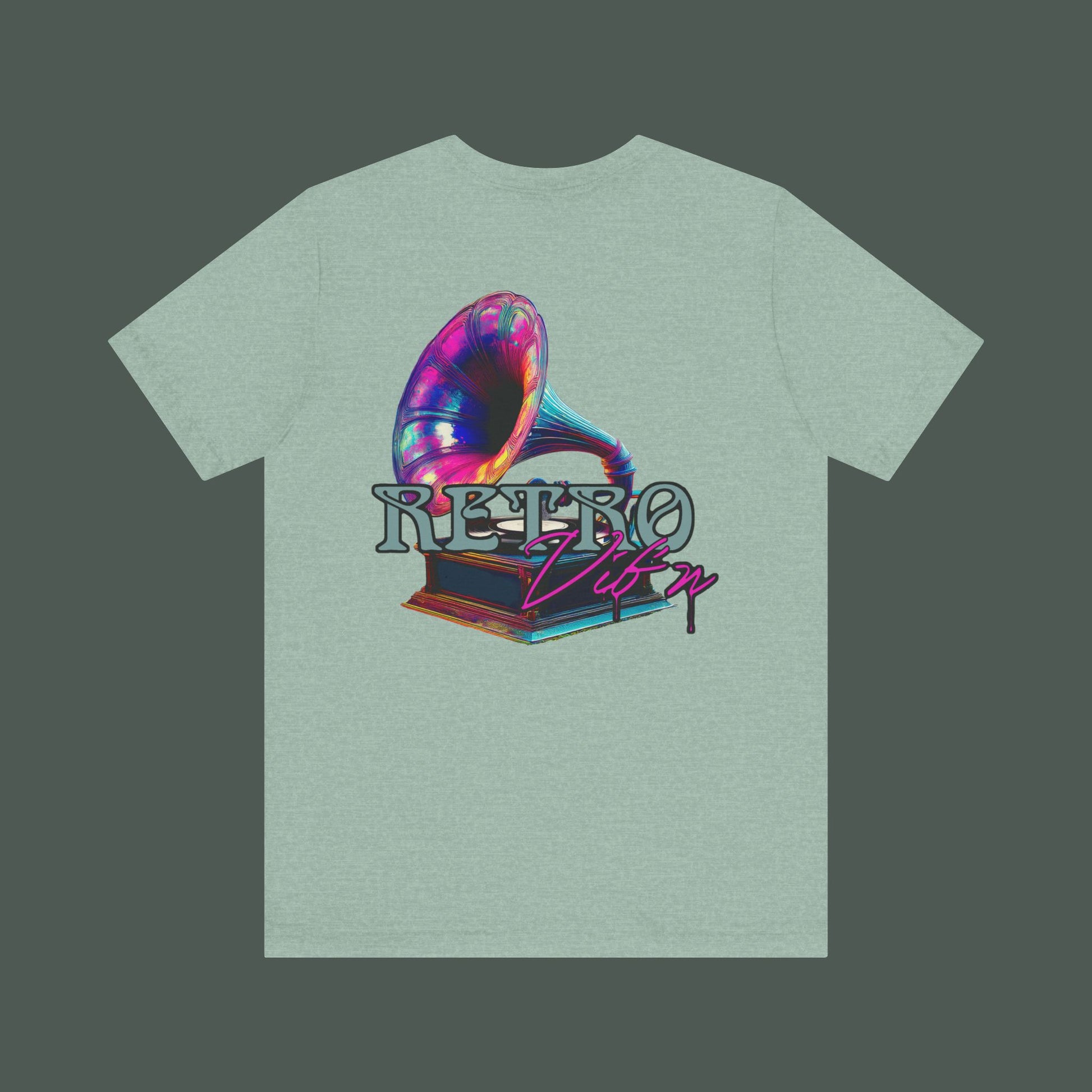 Retro Vibe Unisex Tee: Vintage Music Shirt, Unique Gift for Music Lovers, Casual Wear, Festival Outfit, Unisex Graphic Tee