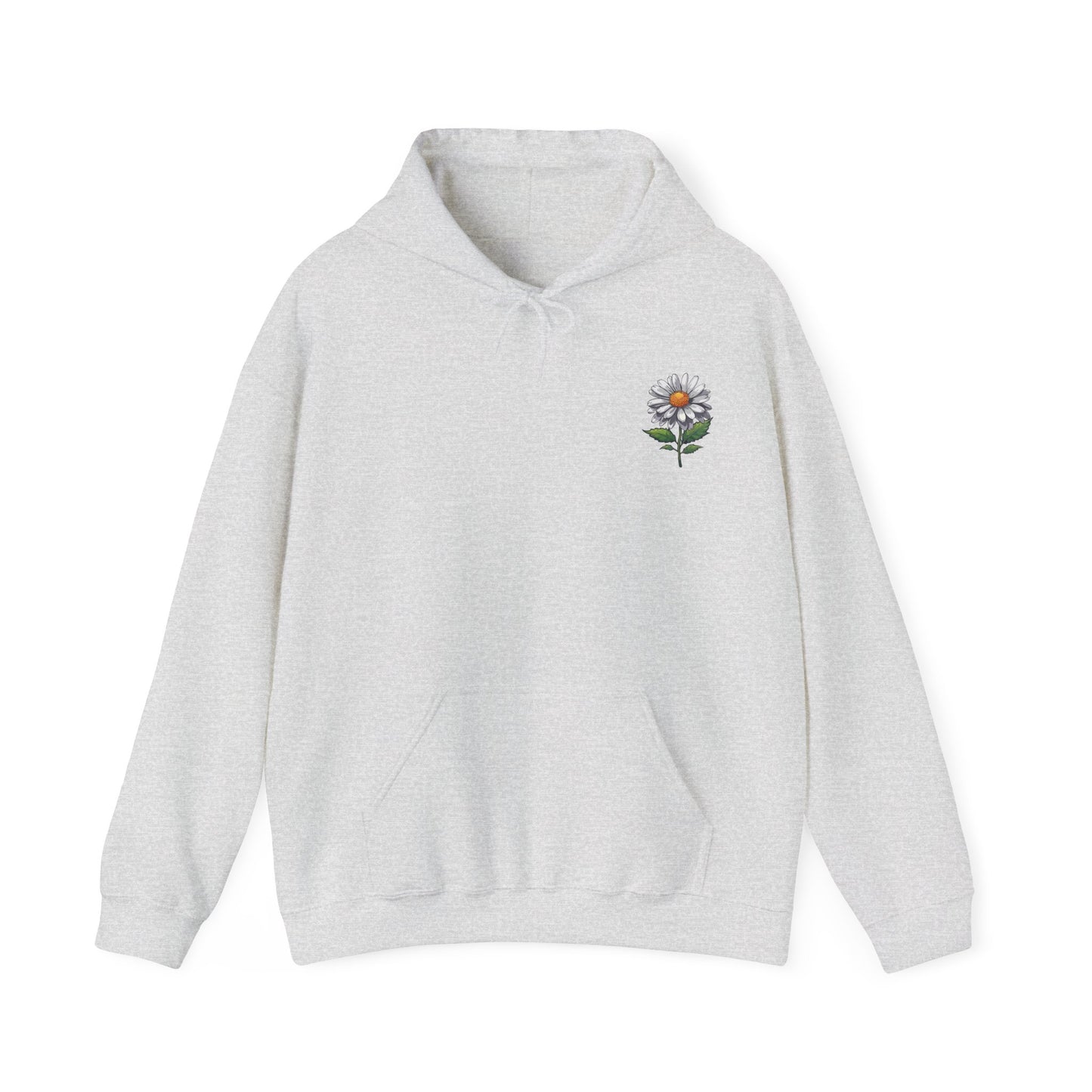 Daisy Floral Hoodie - Cozy Unisex Sweatshirt for Nature Lovers