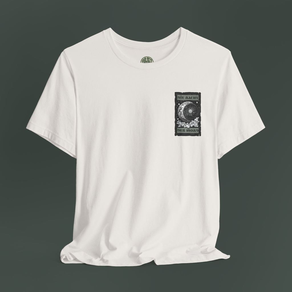 Celestial Dream Unisex Tee - Night Sky Graphic Tee, Moon Lovers Shirt, Unisex Fashion, Perfect Gift for Astrology Fans