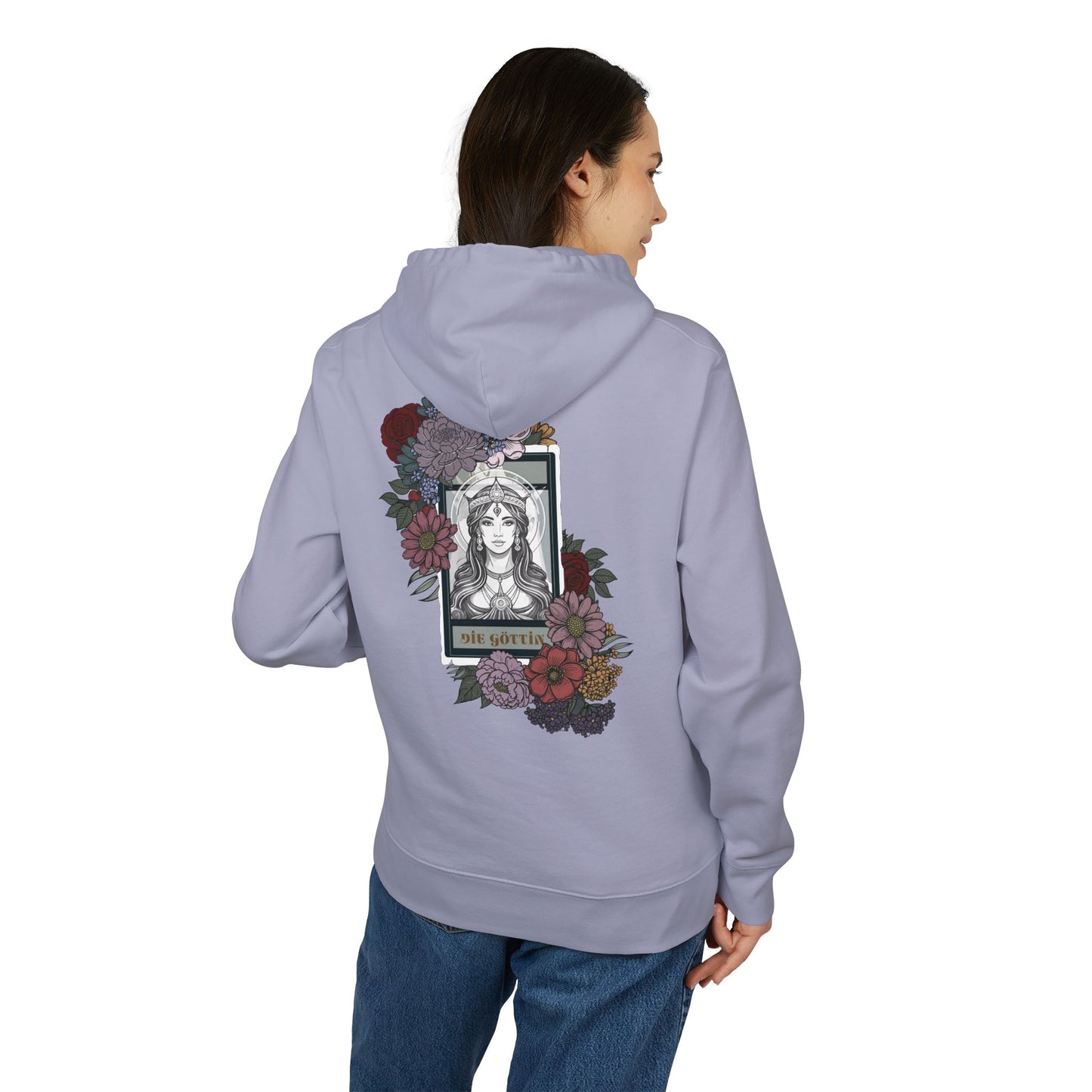 Mystical Floral Unisex Hoodie – Celebrate Your Unique Style