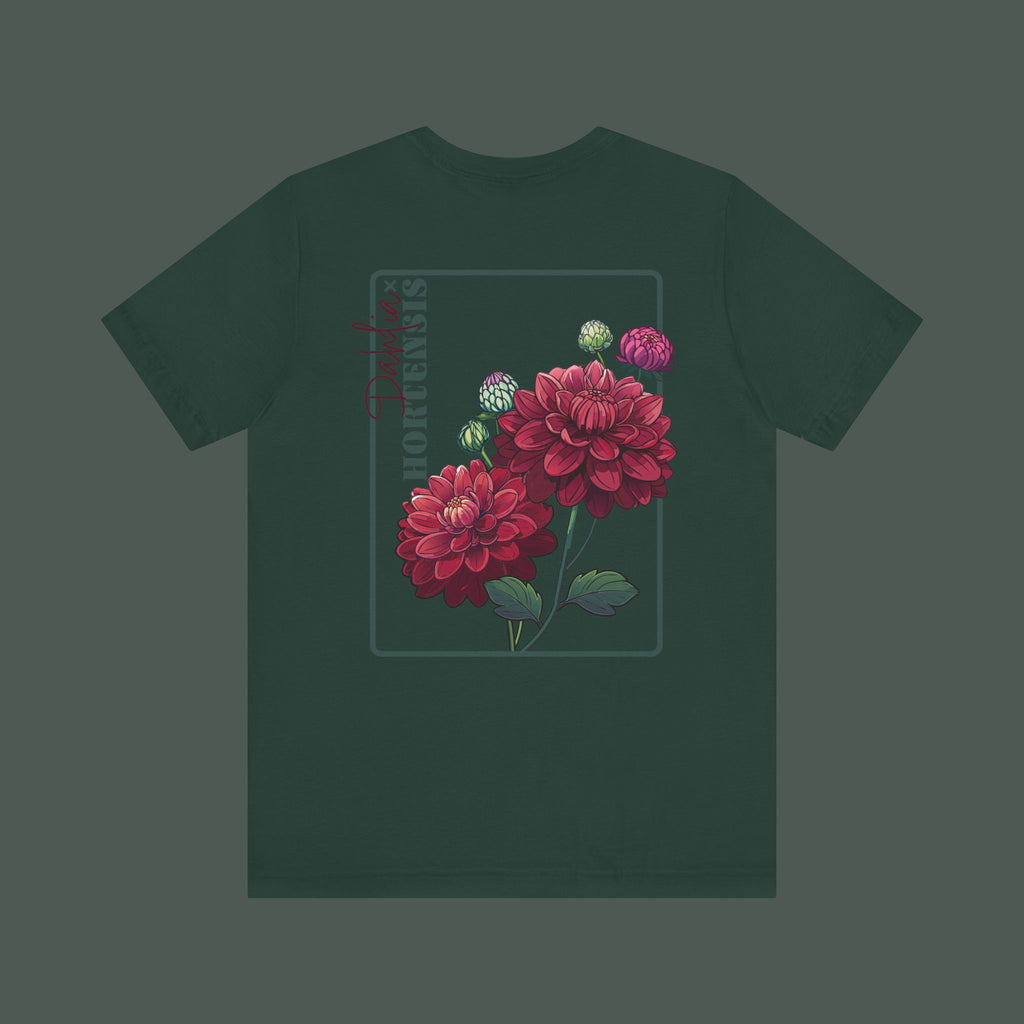 Floral Design T-Shirt for Nature Lovers, Botanical Tee, Gift for Gardeners, Spring Fashion, Cute Graphic Tee, Birthday Gift
