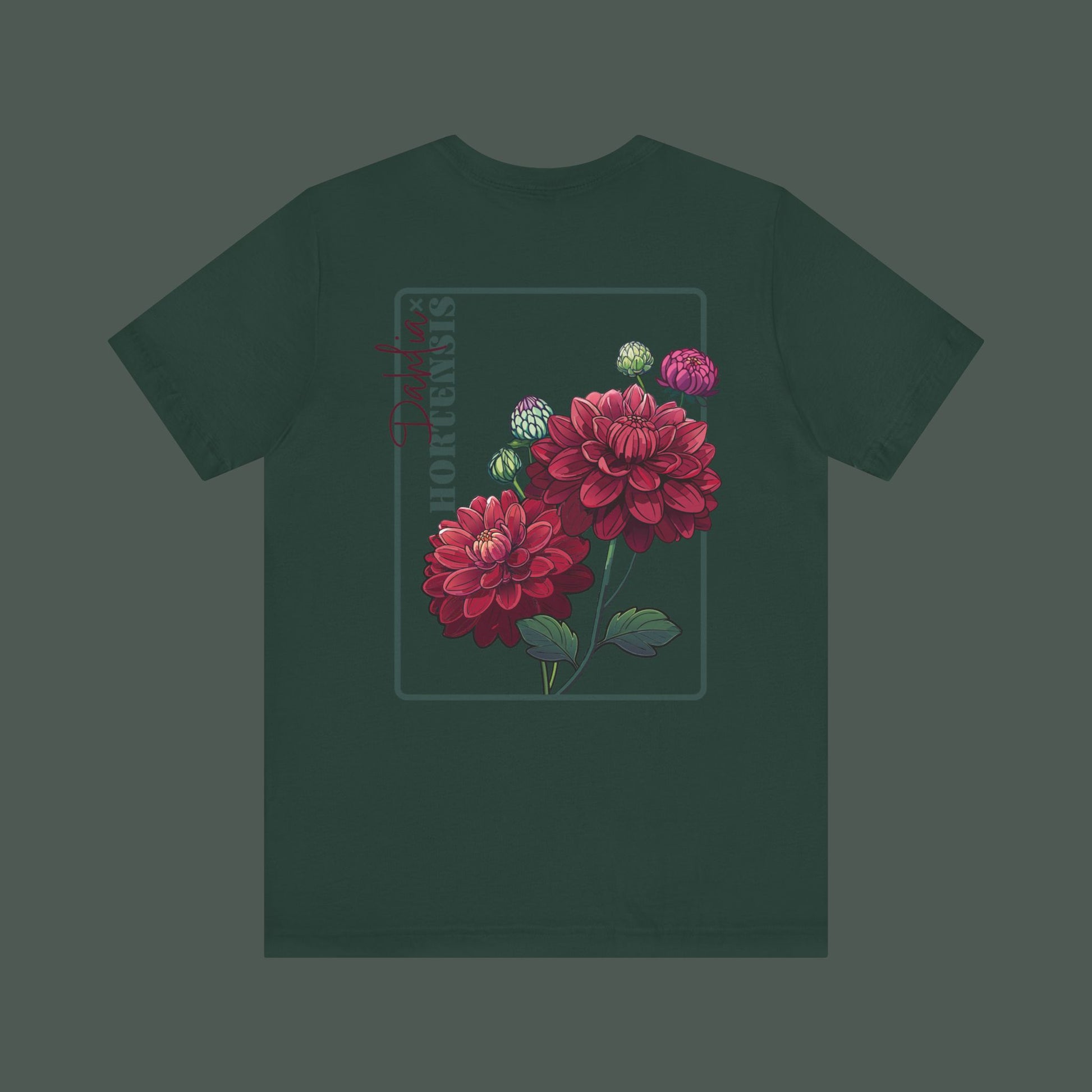 Floral Design T-Shirt for Nature Lovers, Botanical Tee, Gift for Gardeners, Spring Fashion, Cute Graphic Tee, Birthday Gift