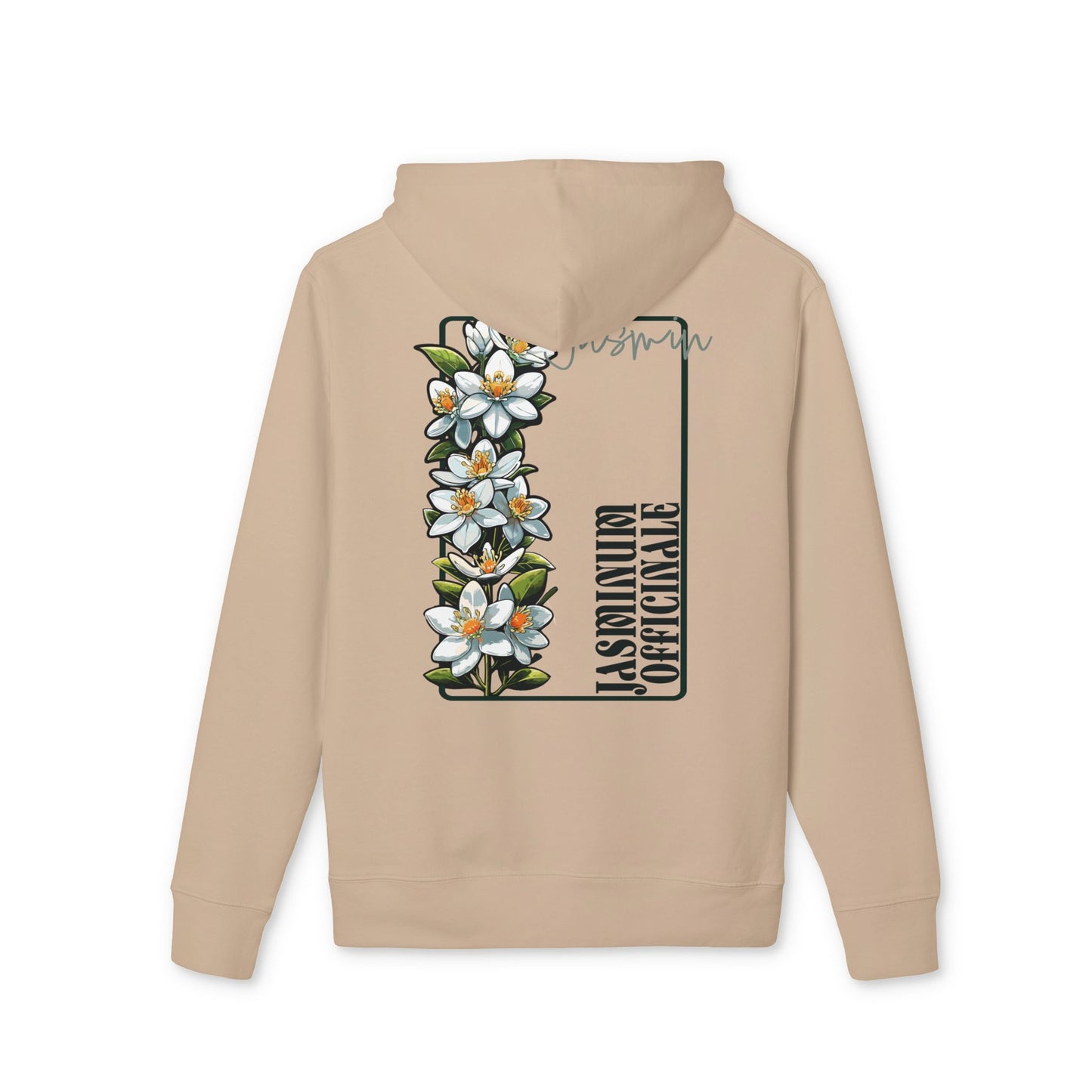 Floral Embroidered Unisex Hoodie - Stylish Comfort for Every Occasion "Jasmin"