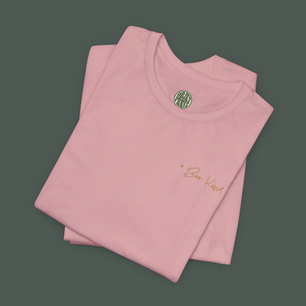 Bee Kind Graphic Tee, Eco-Friendly Unisex T-Shirt, Cute Gift, Nature Lover Apparel, Inspirational Quote Shirt, Summer Fashion