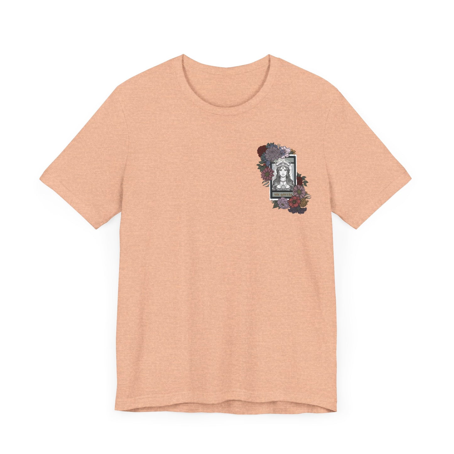 Floral Graphic Unisex T-Shirt - Feminine Art Tee for Everyday Wear