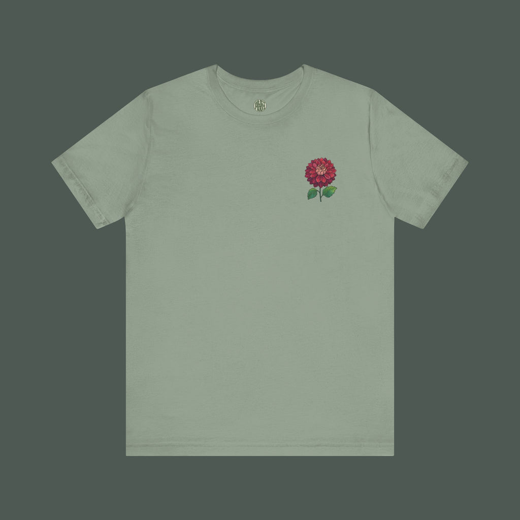 Floral Design T-Shirt for Nature Lovers, Botanical Tee, Gift for Gardeners, Spring Fashion, Cute Graphic Tee, Birthday Gift