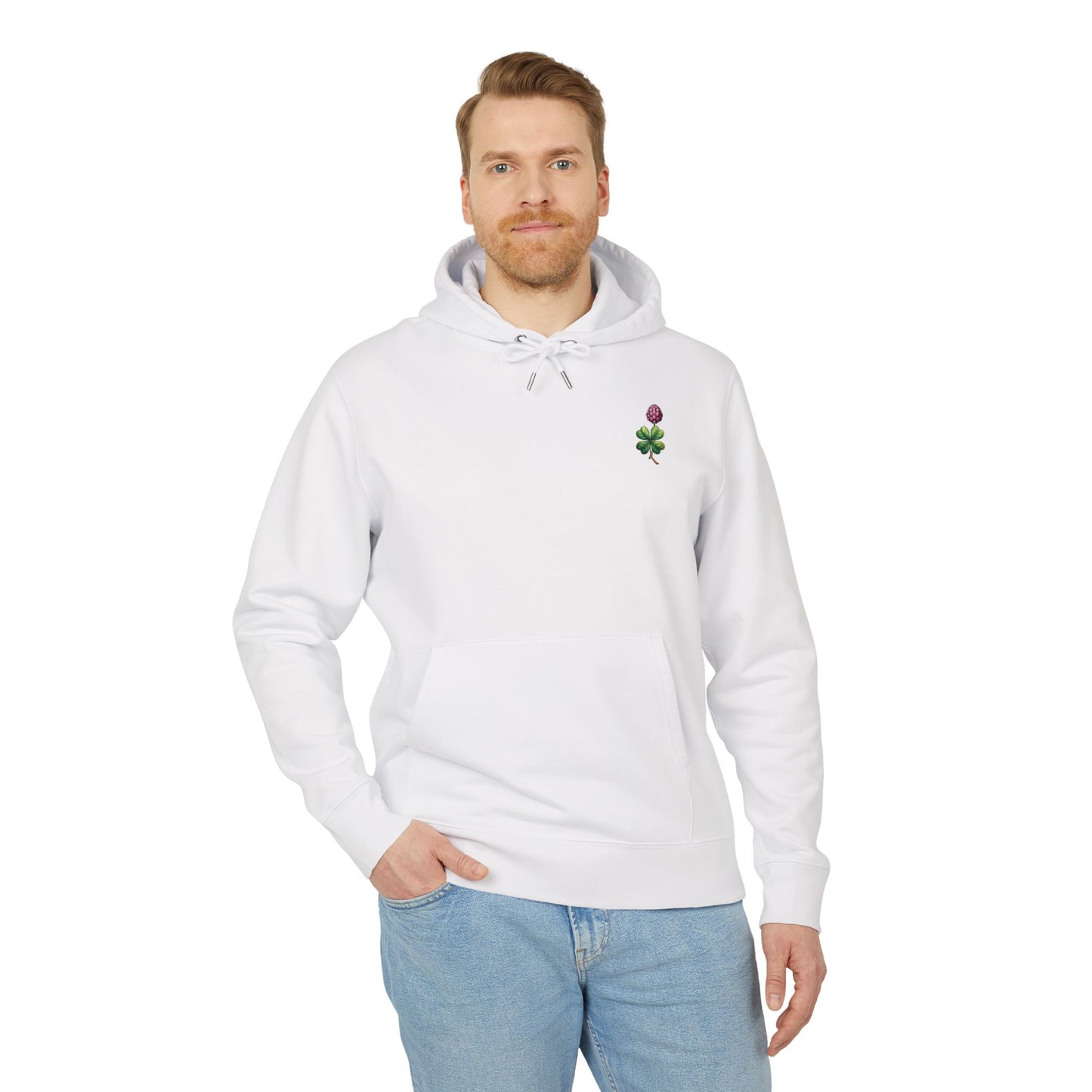 Floral Clover Design Hoodie for Nature Lovers "Clover"