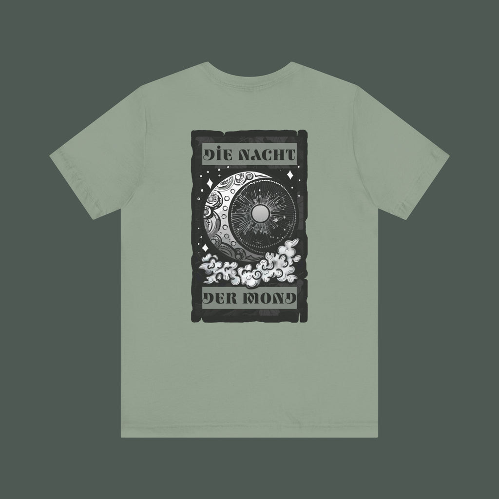 Celestial Dream Unisex Tee - Night Sky Graphic Tee, Moon Lovers Shirt, Unisex Fashion, Perfect Gift for Astrology Fans