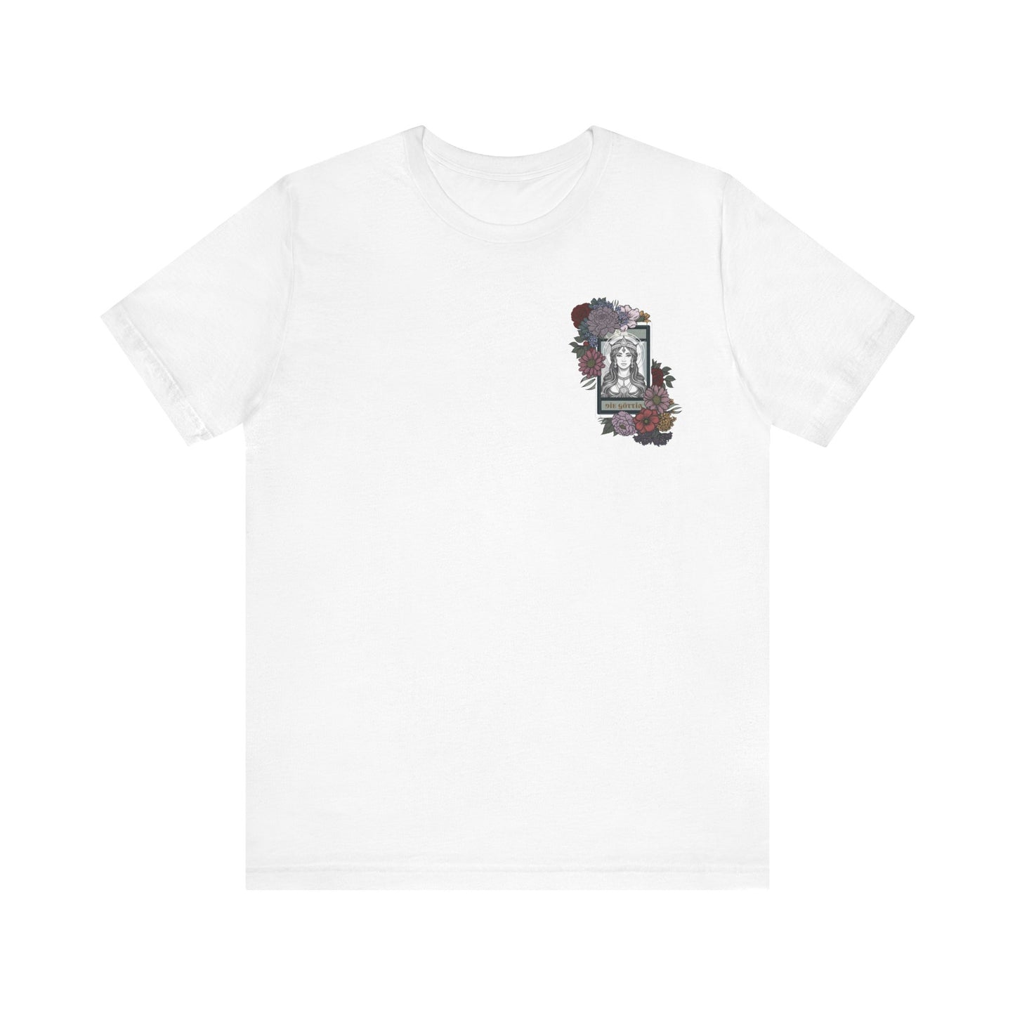 Floral Graphic Unisex T-Shirt - Feminine Art Tee for Everyday Wear