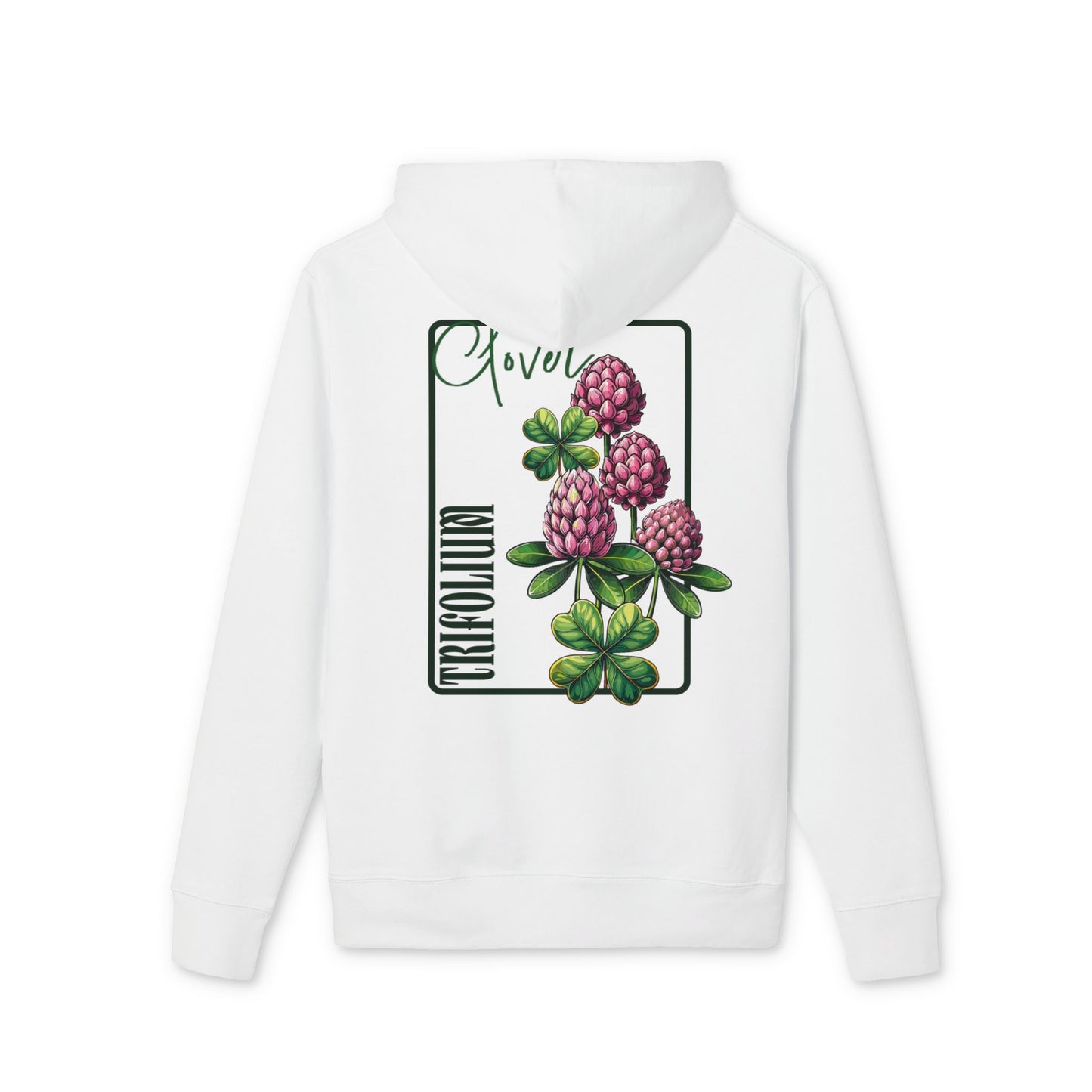 Floral Clover Design Hoodie for Nature Lovers "Clover"
