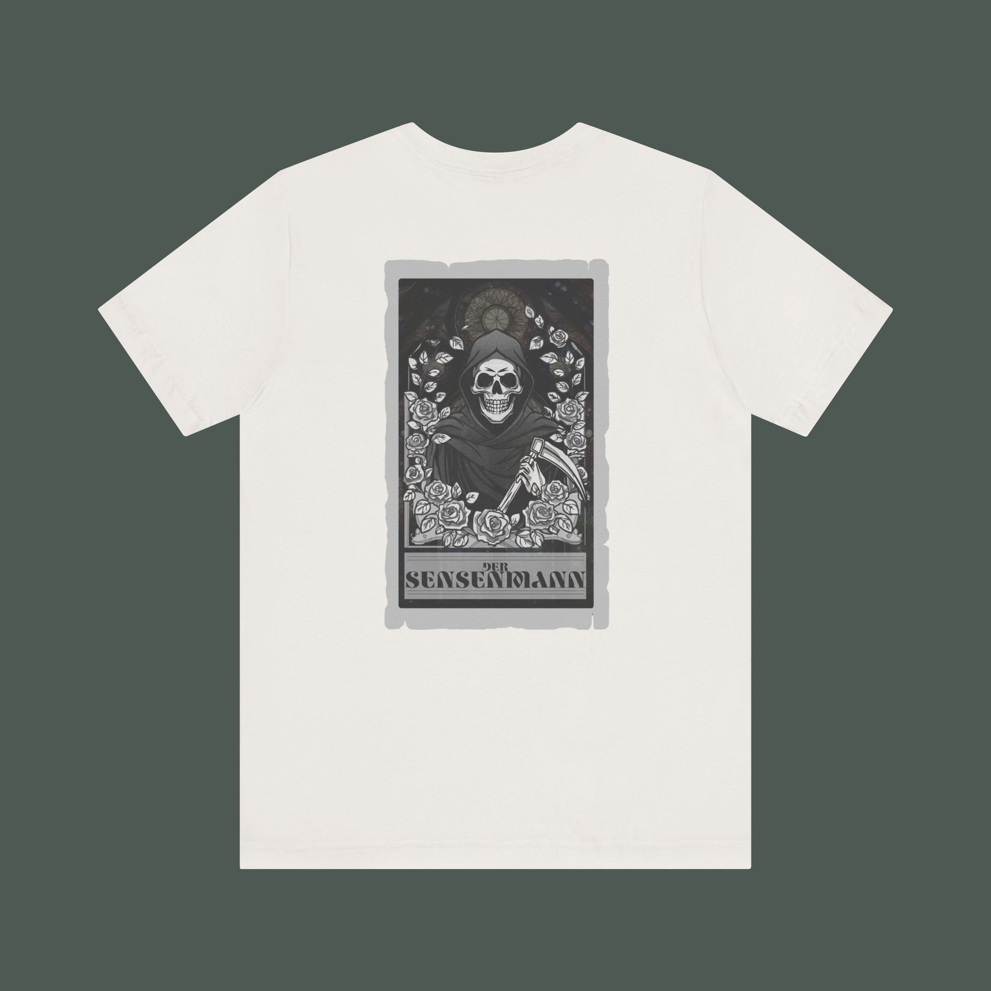 Gothic Graphic Tee, Skull Art Unisex Short Sleeve Shirt, Edgy Vintage Top, Alternative Fashion T-Shirt, Casual Wear, Gift for Music Lovers