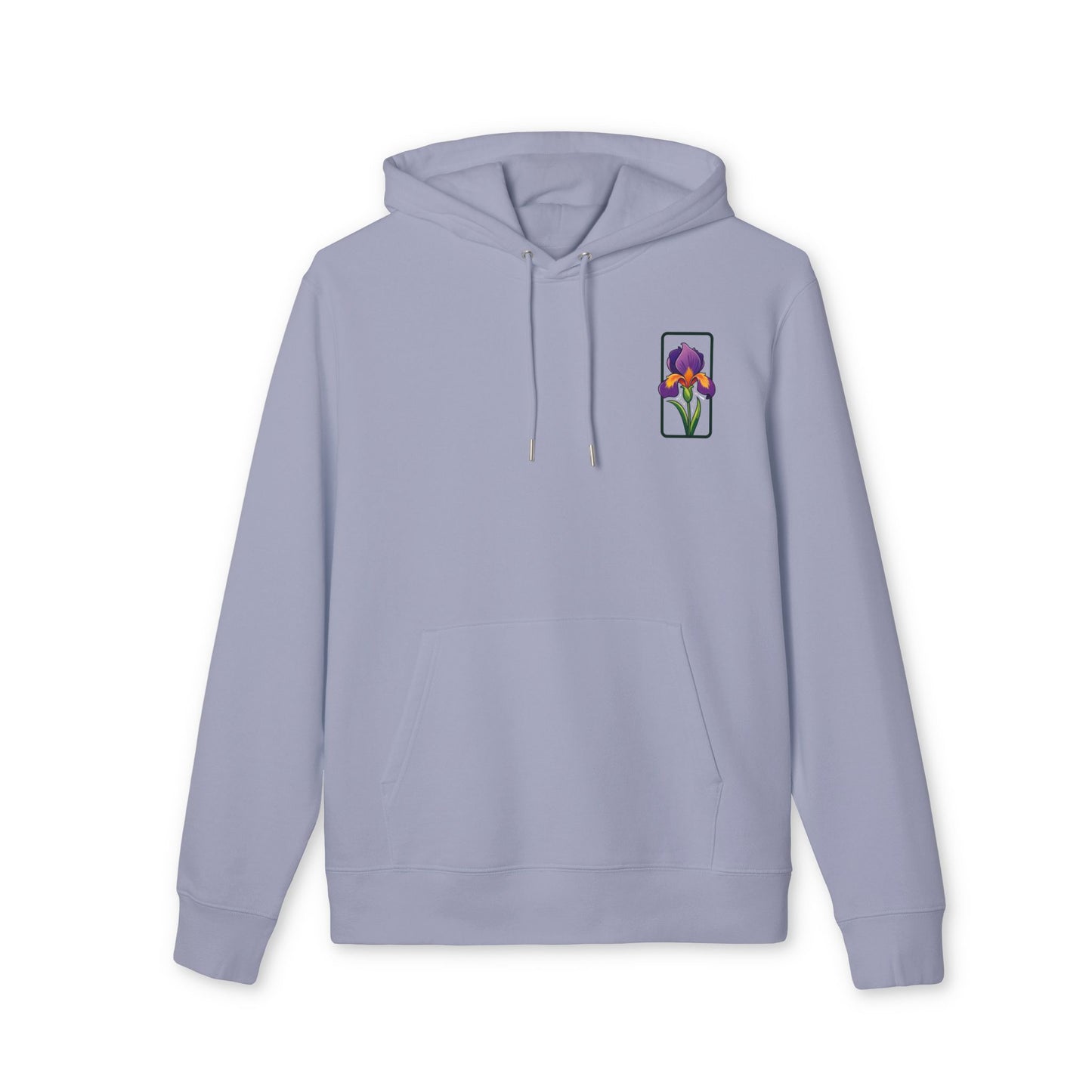 Floral Graphic Unisex Hoodie - Perfect for Spring Celebrations "Iris"