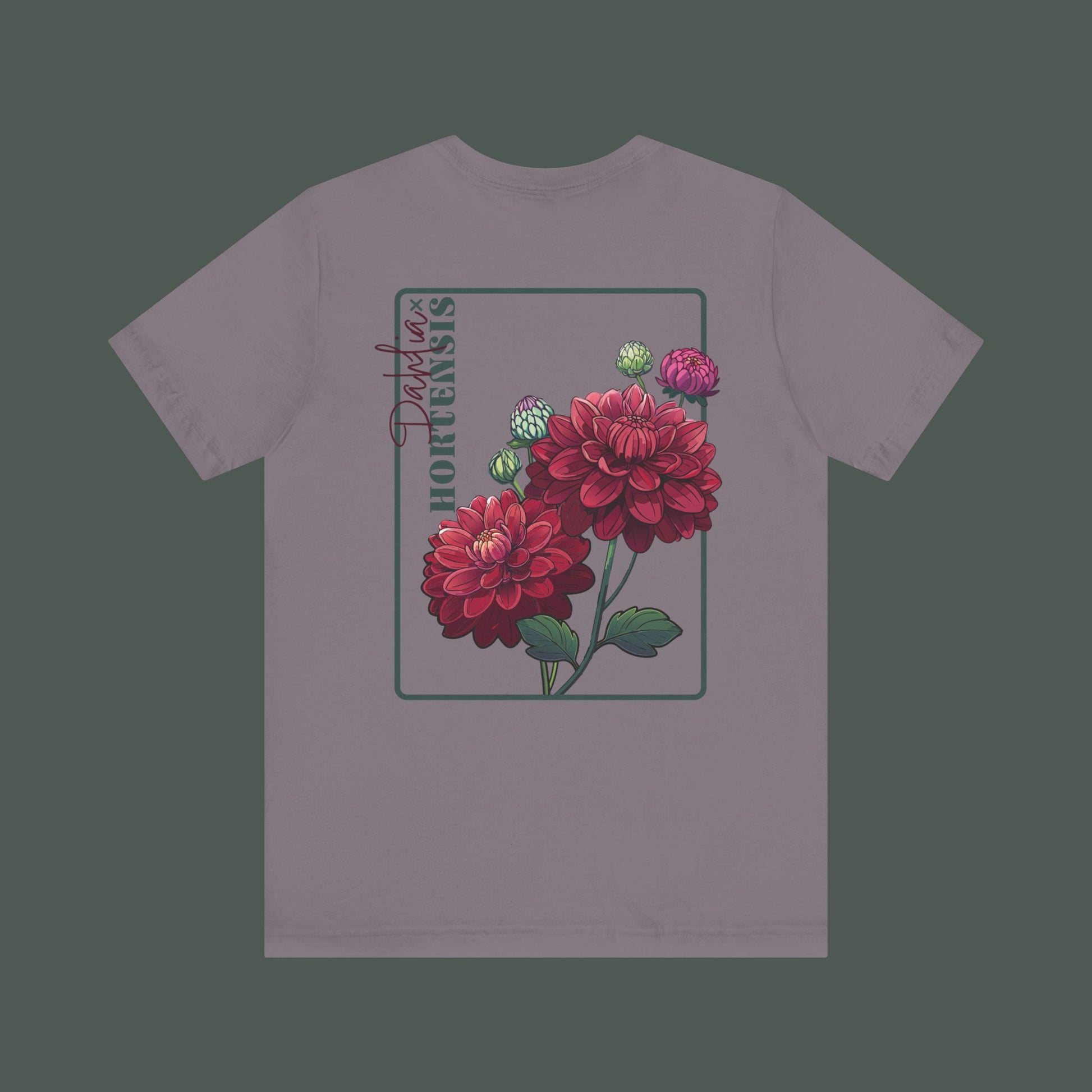 Floral Design T-Shirt for Nature Lovers, Botanical Tee, Gift for Gardeners, Spring Fashion, Cute Graphic Tee, Birthday Gift