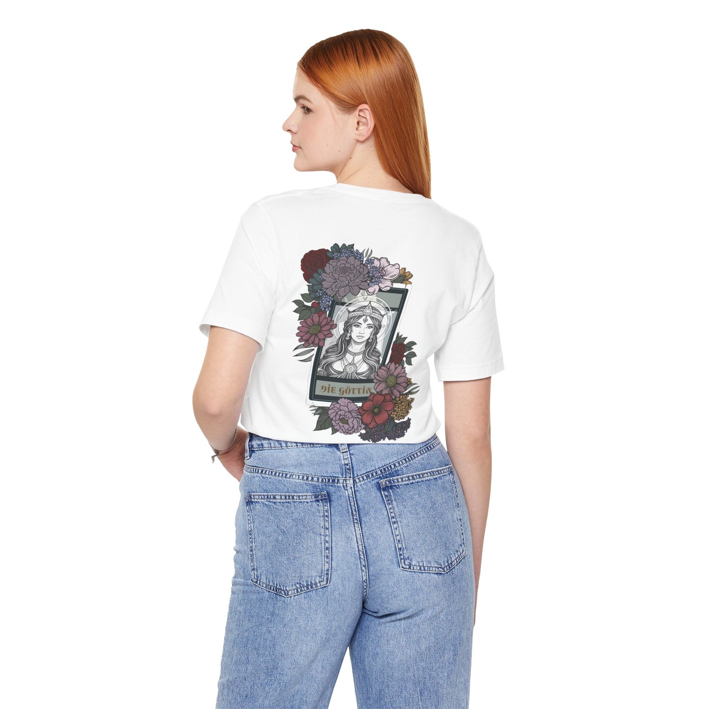 Floral Graphic Unisex T-Shirt - Feminine Art Tee for Everyday Wear