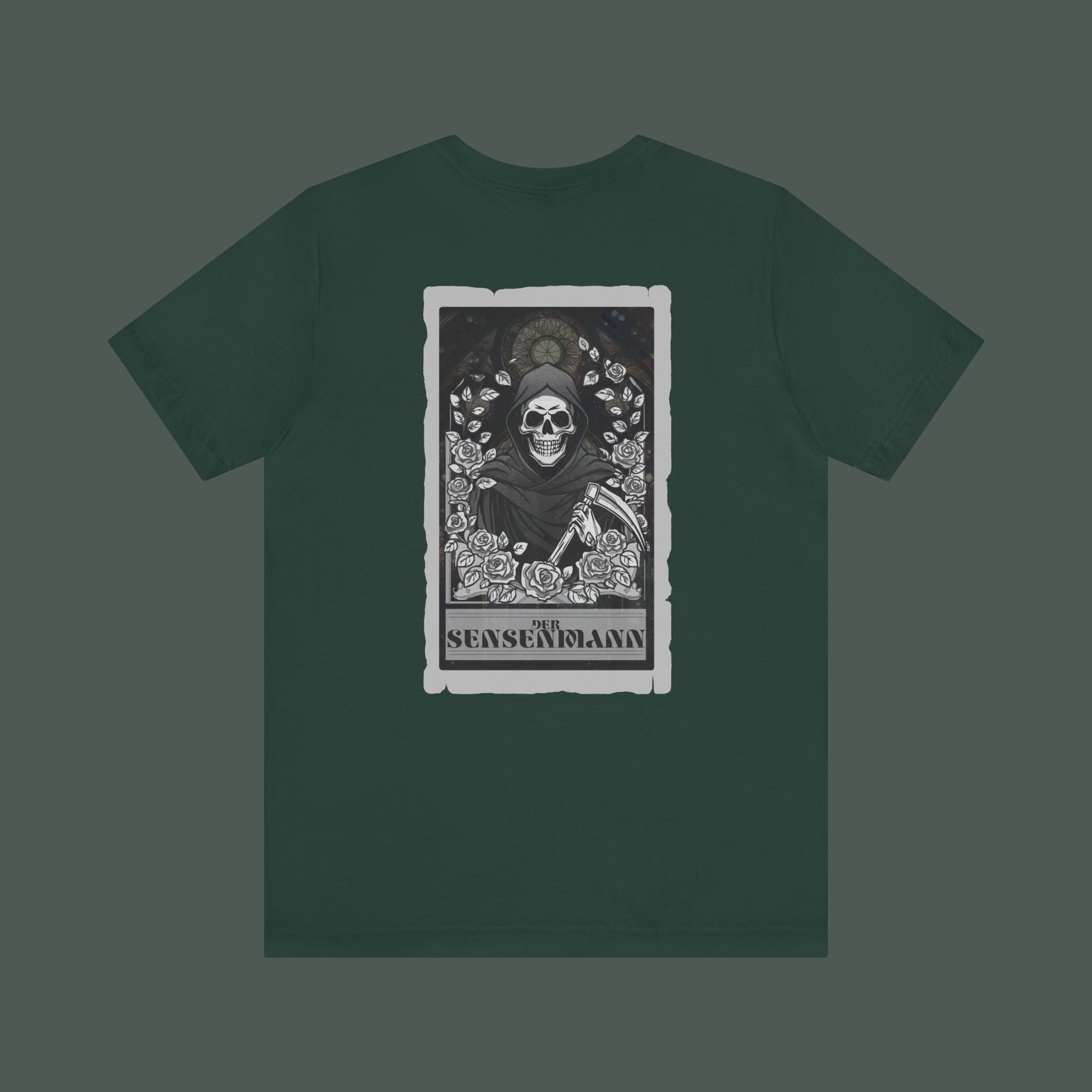 Gothic Graphic Tee, Skull Art Unisex Short Sleeve Shirt, Edgy Vintage Top, Alternative Fashion T-Shirt, Casual Wear, Gift for Music Lovers