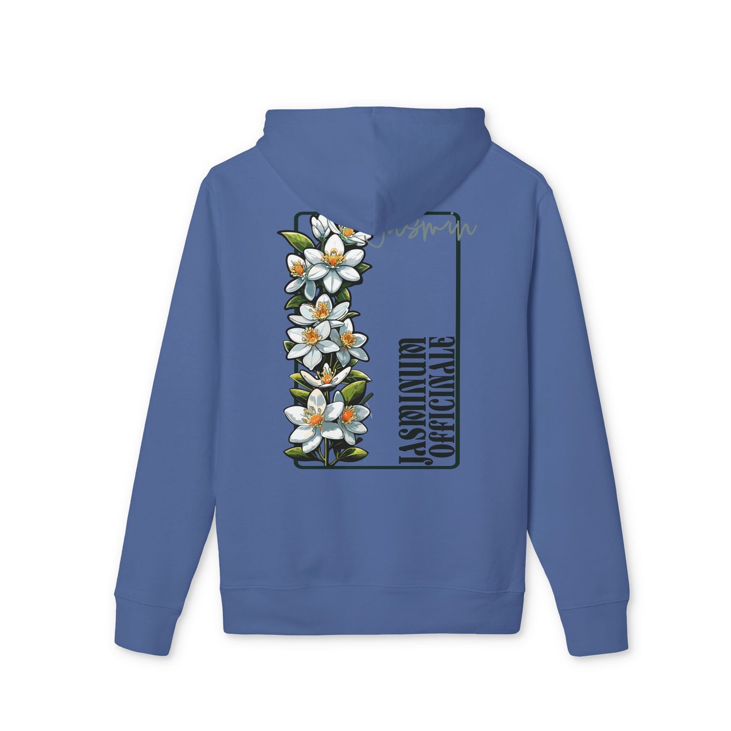 Floral Embroidered Unisex Hoodie - Stylish Comfort for Every Occasion "Jasmin"