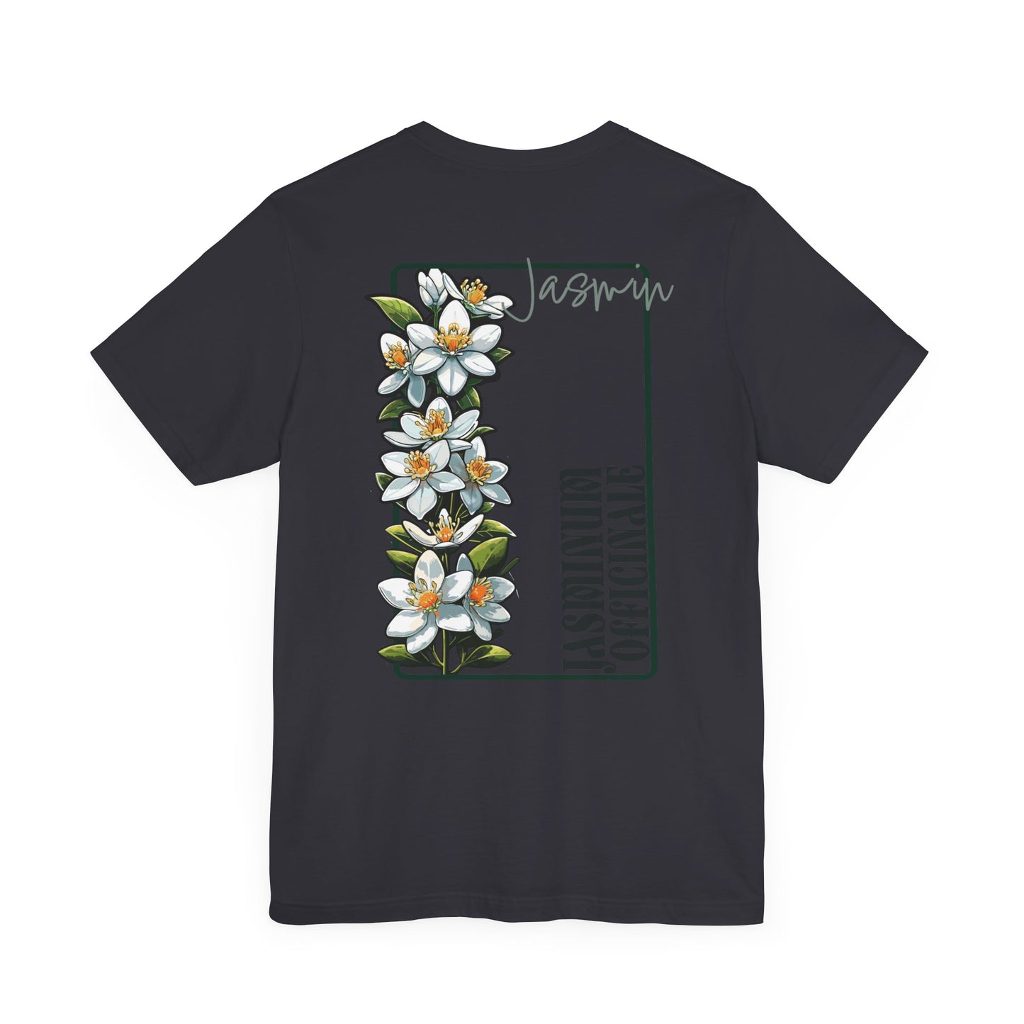 Floral Unisex Jersey Tee - 'La Spirituellement Officielle' Design