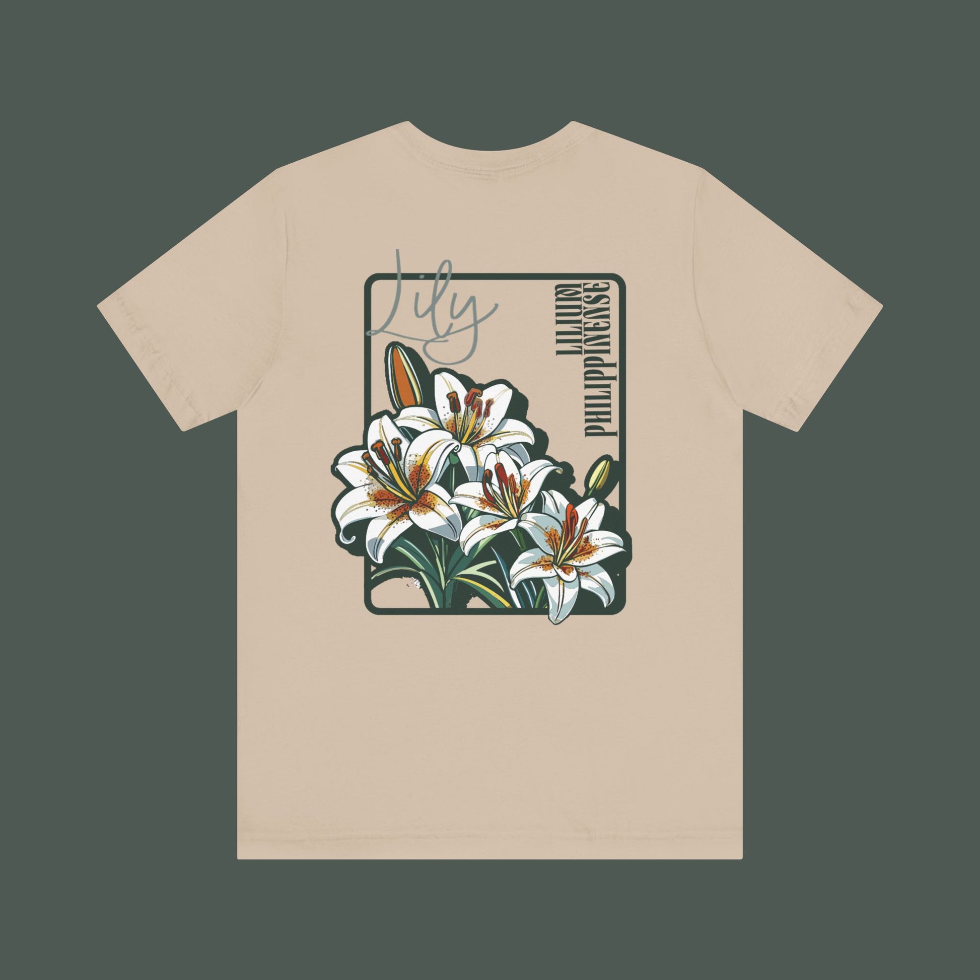 Floral Art Tee - Vintage Style Unisex Jersey Short Sleeve, Nature T-Shirt, Gift for Art Lovers, Spring and Summer Fashion, Unique Gift Idea