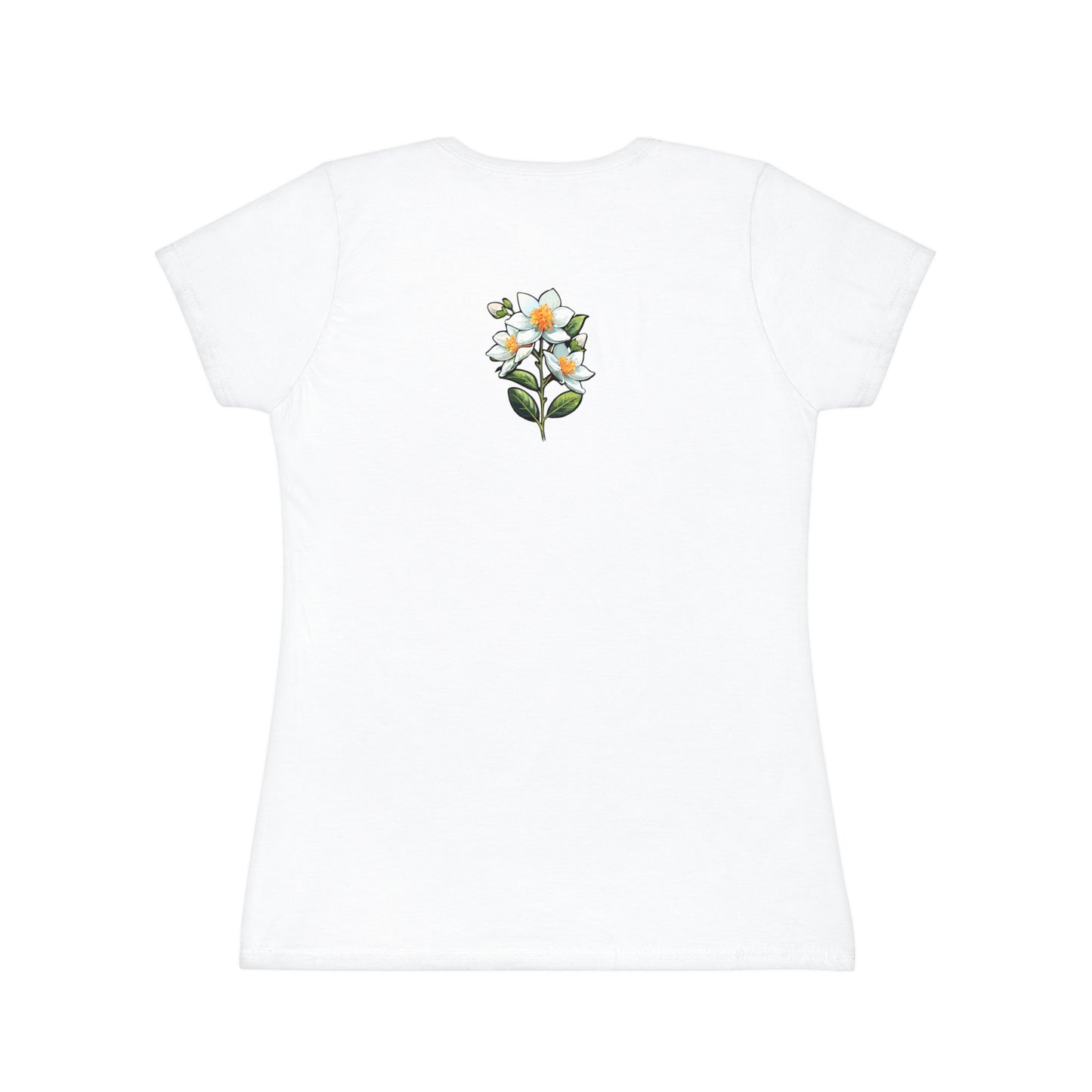 Floral Women's Iconic T-Shirt - Elegant Floral Design for Everyday Wear