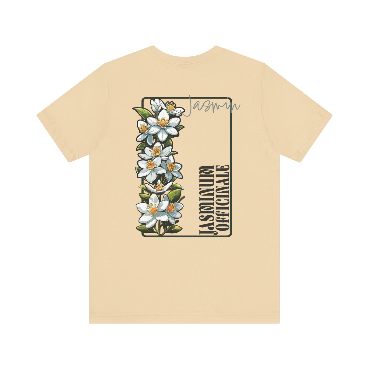 Floral Unisex Jersey Tee - 'La Spirituellement Officielle' Design