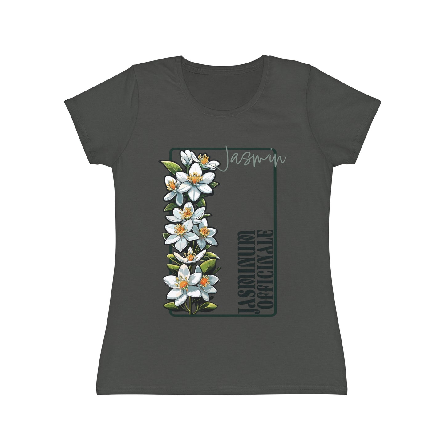 Floral Women's Iconic T-Shirt - Elegant Floral Design for Everyday Wear