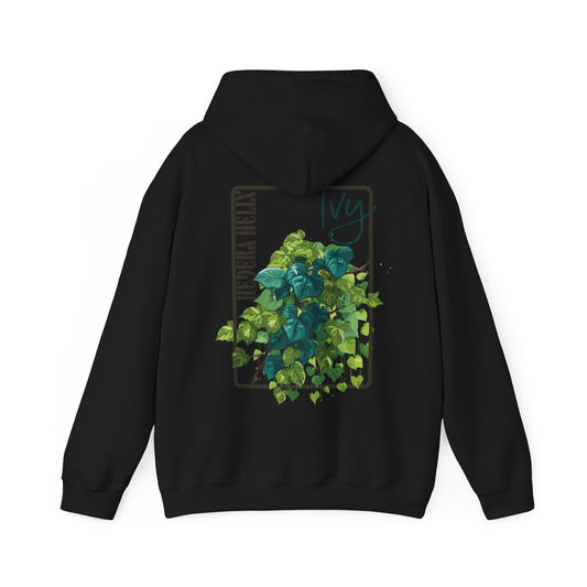 Ivy Green Unisex Heavy Blend™ Hoodie – Nature-Inspired Sweatshirt for Plant Lovers
