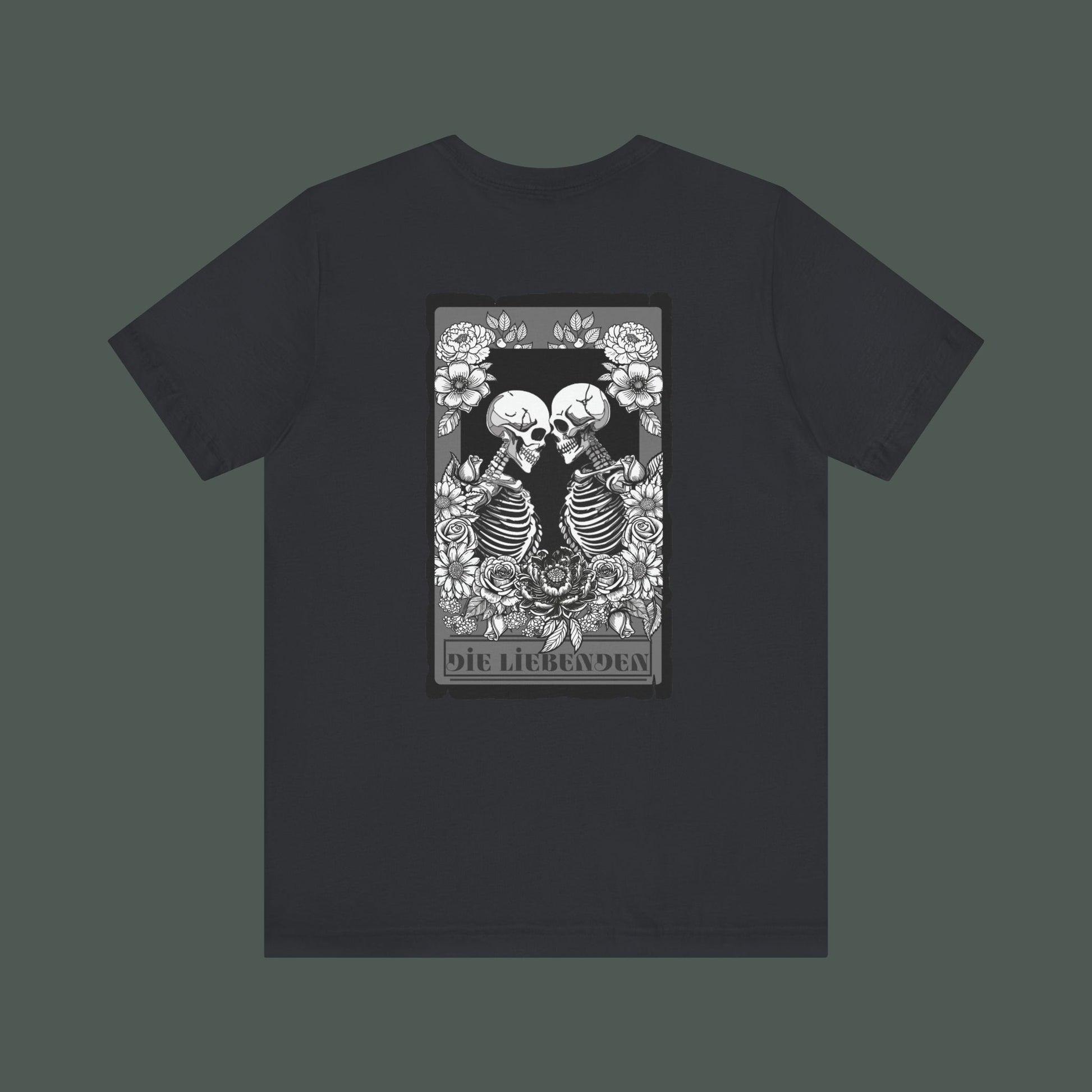 High-Quality Graphic Tee, Skeletons, Casual Wear, Halloween Shirt, Gift for Him/Her, Everyday Comfort
