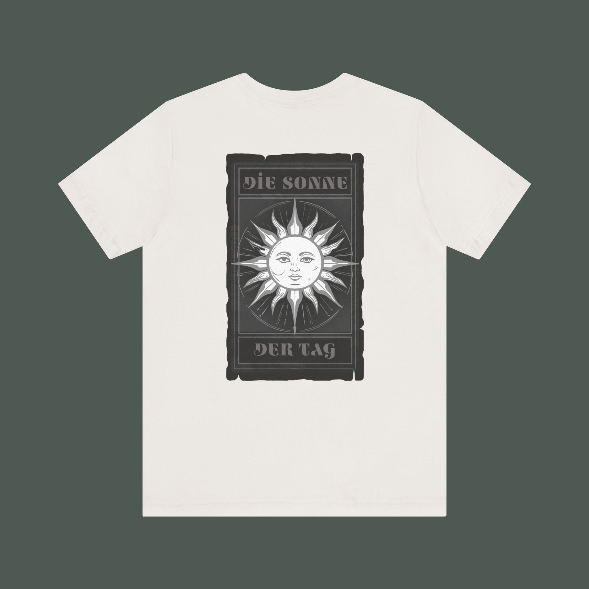 Radiant Sun Graphic Tee, Unisex T-Shirt, Boho Style Apparel, Gift for Sun Lovers, Classic Casual Wear, Everyday Comfort Shirt
