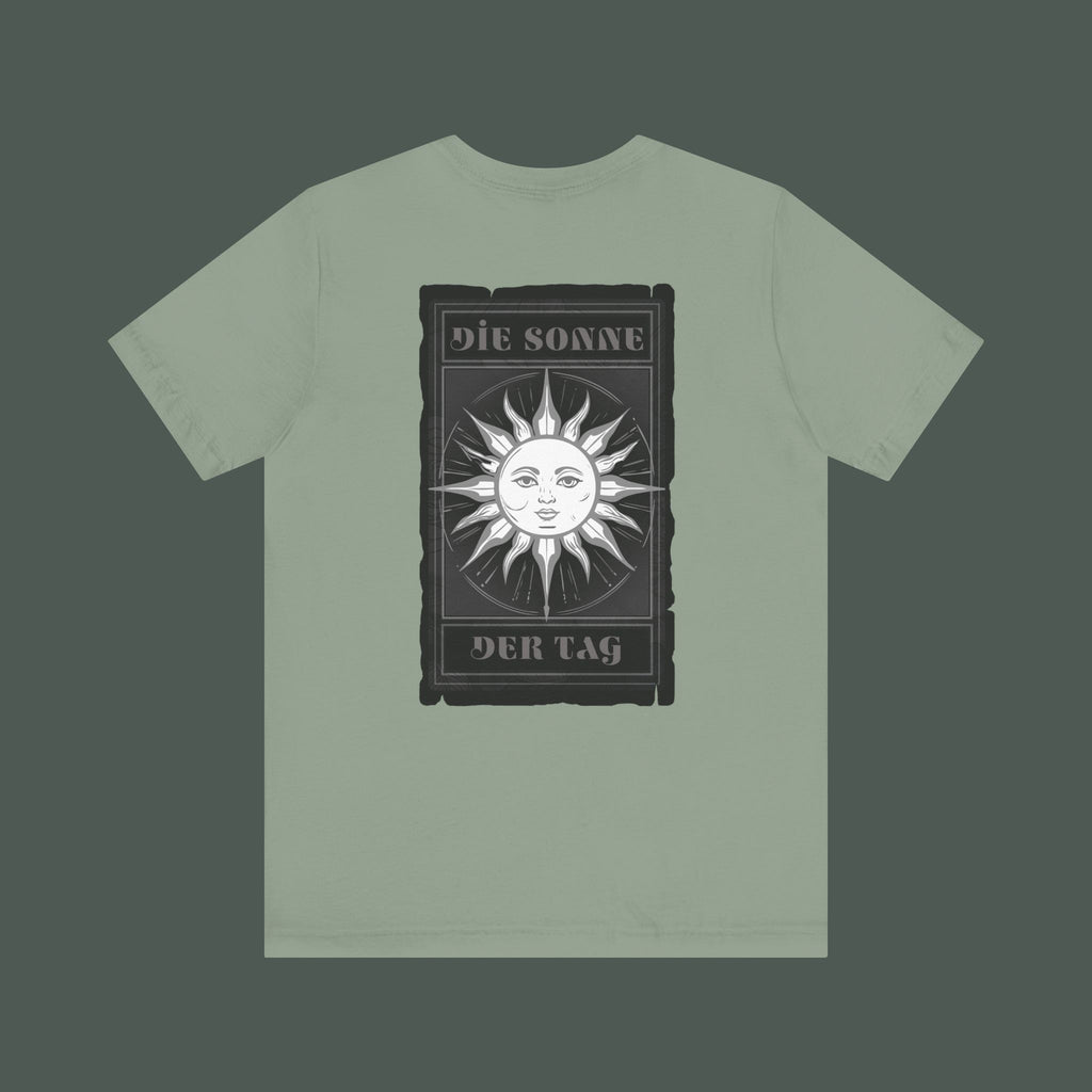 Radiant Sun Graphic Tee, Unisex T-Shirt, Boho Style Apparel, Gift for Sun Lovers, Classic Casual Wear, Everyday Comfort Shirt