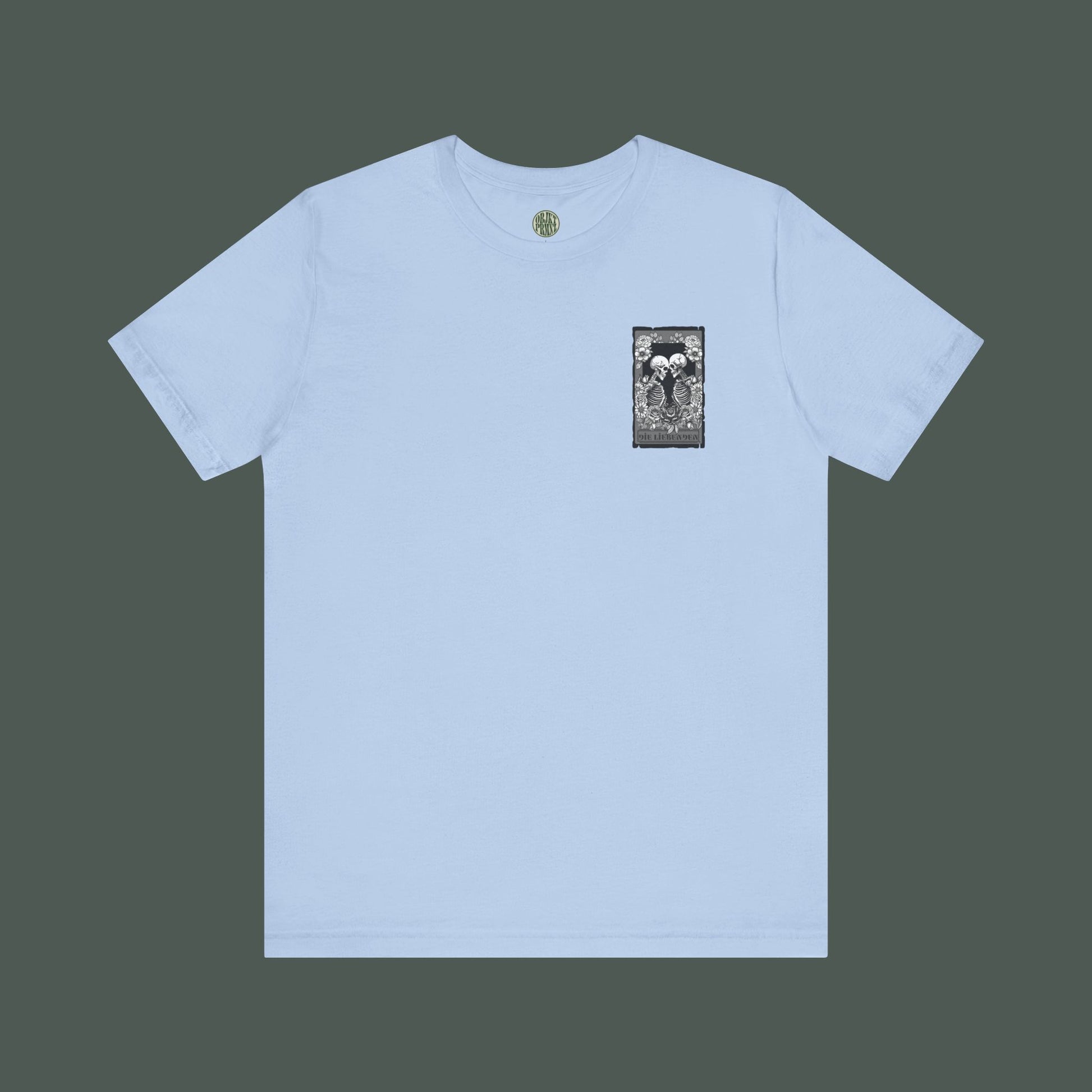 High-Quality Graphic Tee, Skeletons, Casual Wear, Halloween Shirt, Gift for Him/Her, Everyday Comfort
