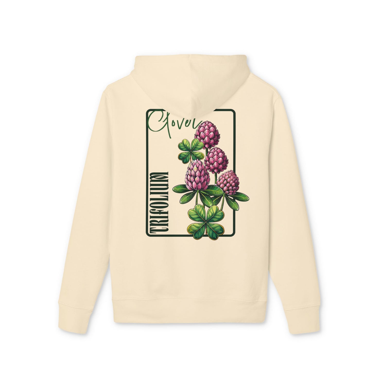 Floral Clover Design Hoodie for Nature Lovers "Clover"