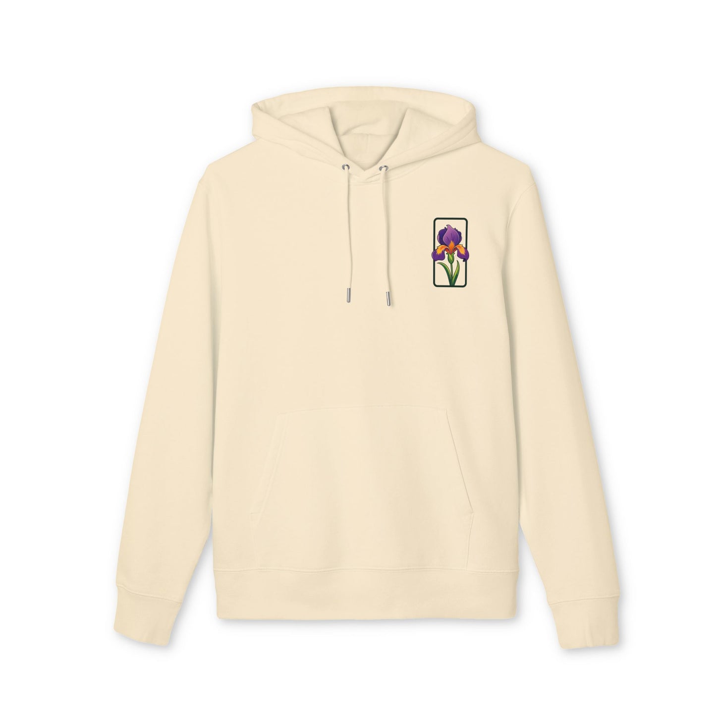 Floral Graphic Unisex Hoodie - Perfect for Spring Celebrations "Iris"