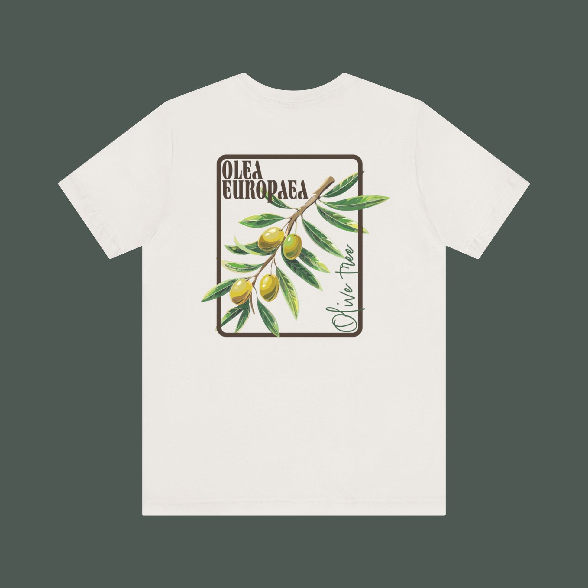 Olive Branch Graphic Tee - Nature Inspired Unisex Shirt, Summer Fashion, Gift for Gardening Lovers, Eco-Friendly Apparel, Casual Wear