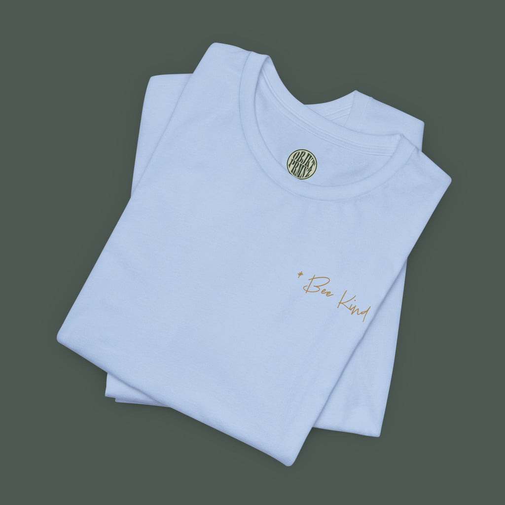 Bee Kind Graphic Tee, Eco-Friendly Unisex T-Shirt, Cute Gift, Nature Lover Apparel, Inspirational Quote Shirt, Summer Fashion