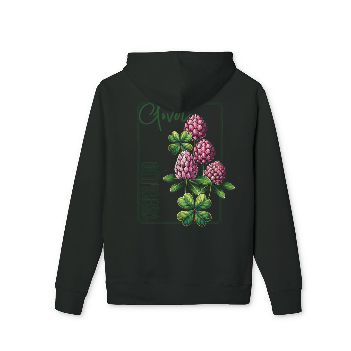 Floral Clover Design Hoodie for Nature Lovers "Clover"