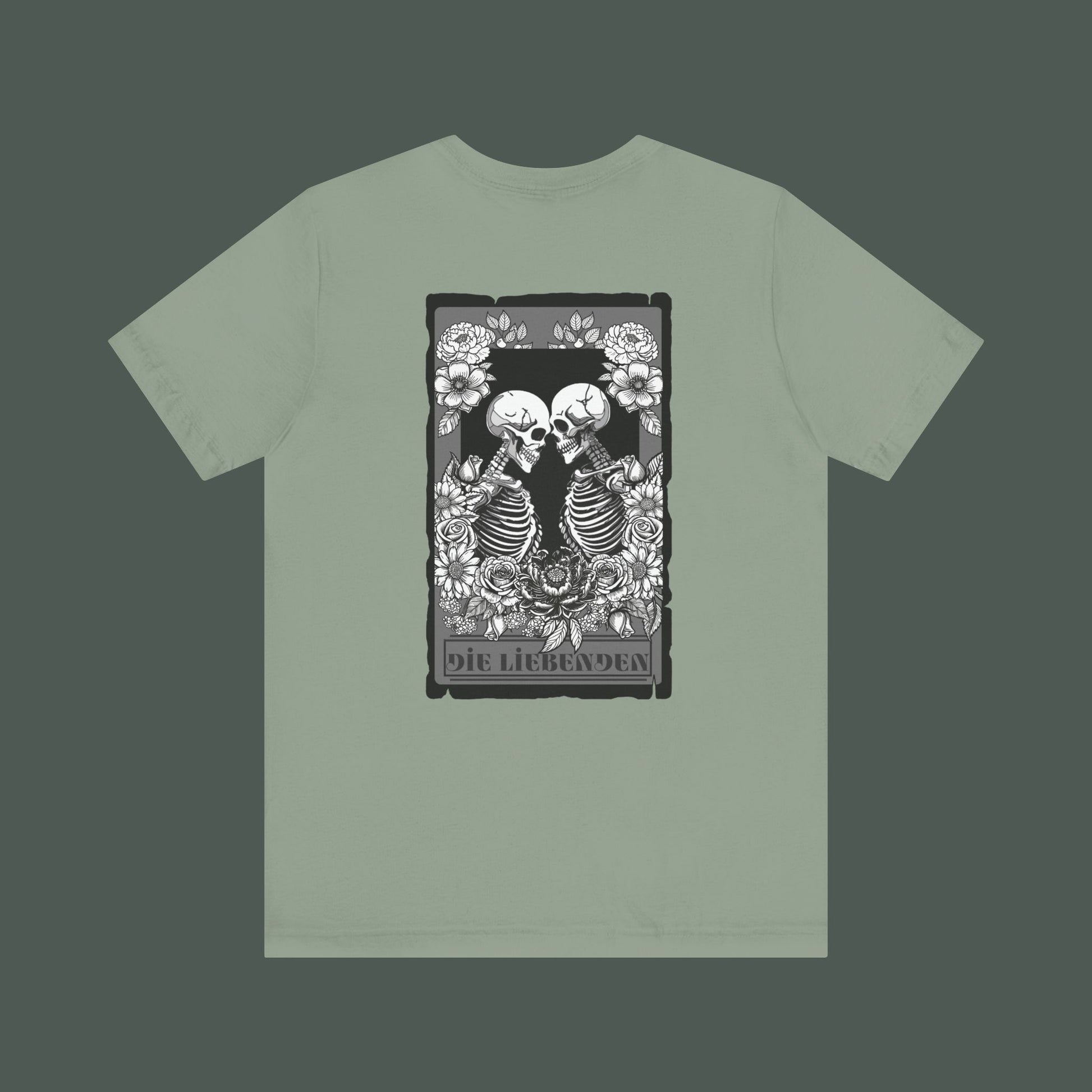 High-Quality Graphic Tee, Skeletons, Casual Wear, Halloween Shirt, Gift for Him/Her, Everyday Comfort