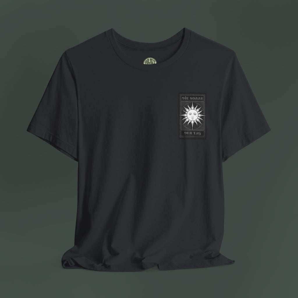 Radiant Sun Graphic Tee, Unisex T-Shirt, Boho Style Apparel, Gift for Sun Lovers, Classic Casual Wear, Everyday Comfort Shirt