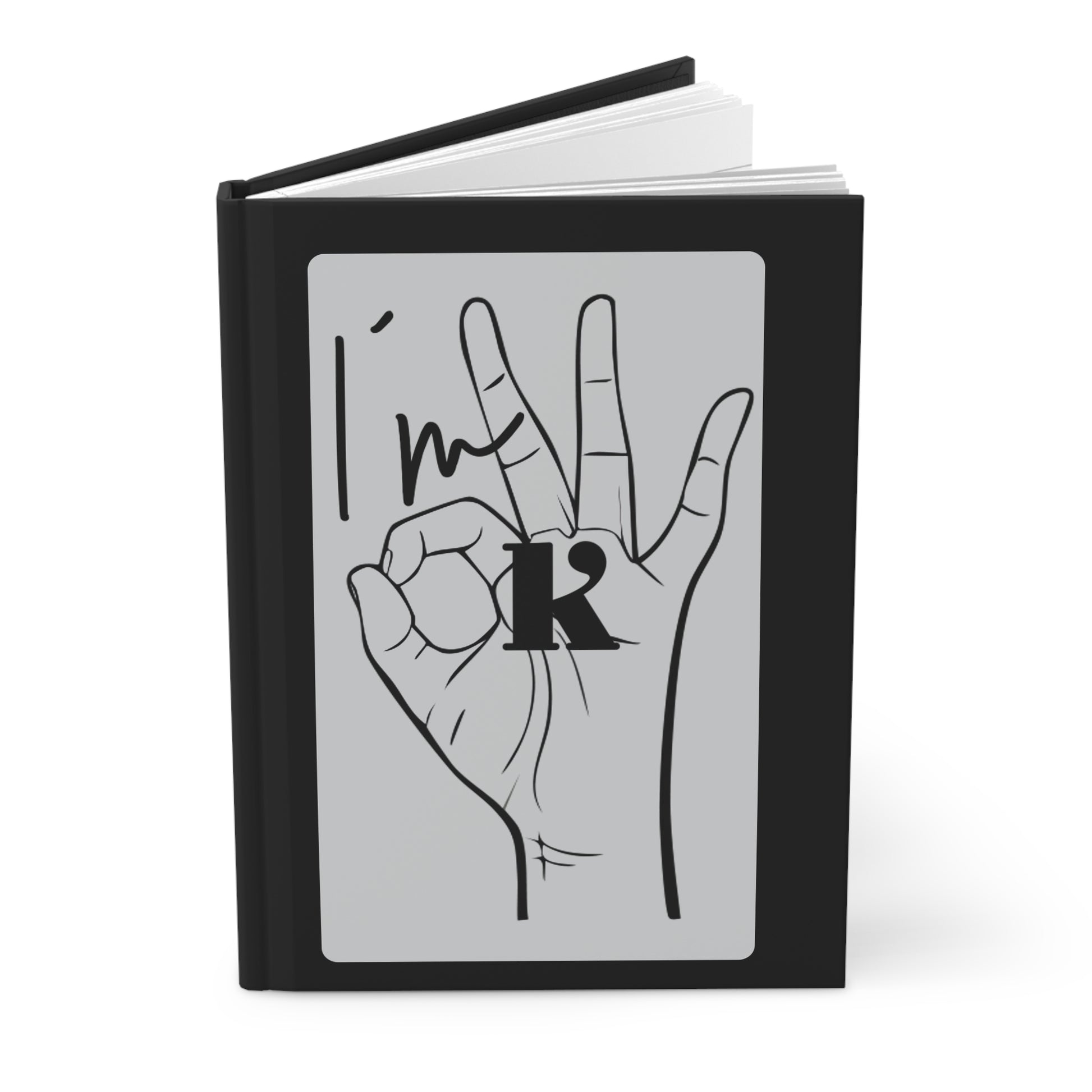 Creative Hardcover Journal for Self-Expression, Custom Journal, Artistic Notebook, Gift for Writers, Design-Inspired Diary
