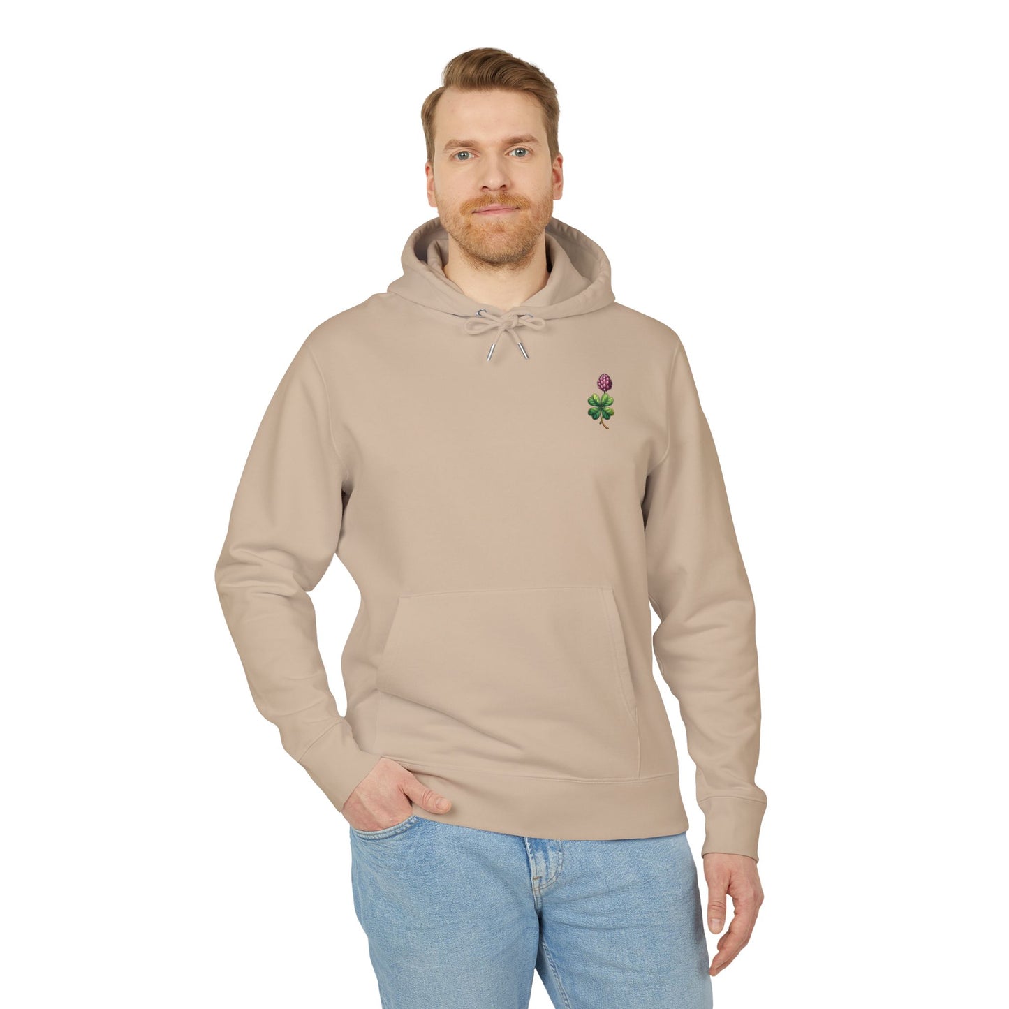 Floral Clover Design Hoodie for Nature Lovers "Clover"