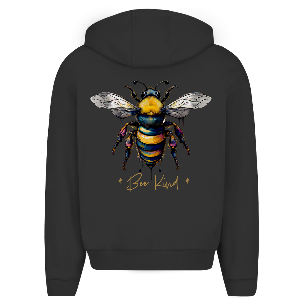 Herren Oversize Zipper Hoodie BEE Kind