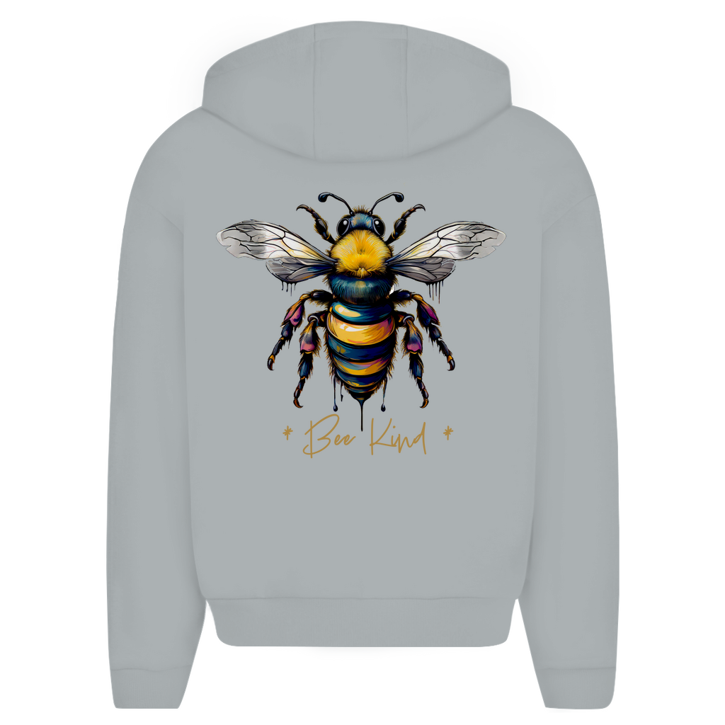 Herren Oversize Zipper Hoodie BEE Kind