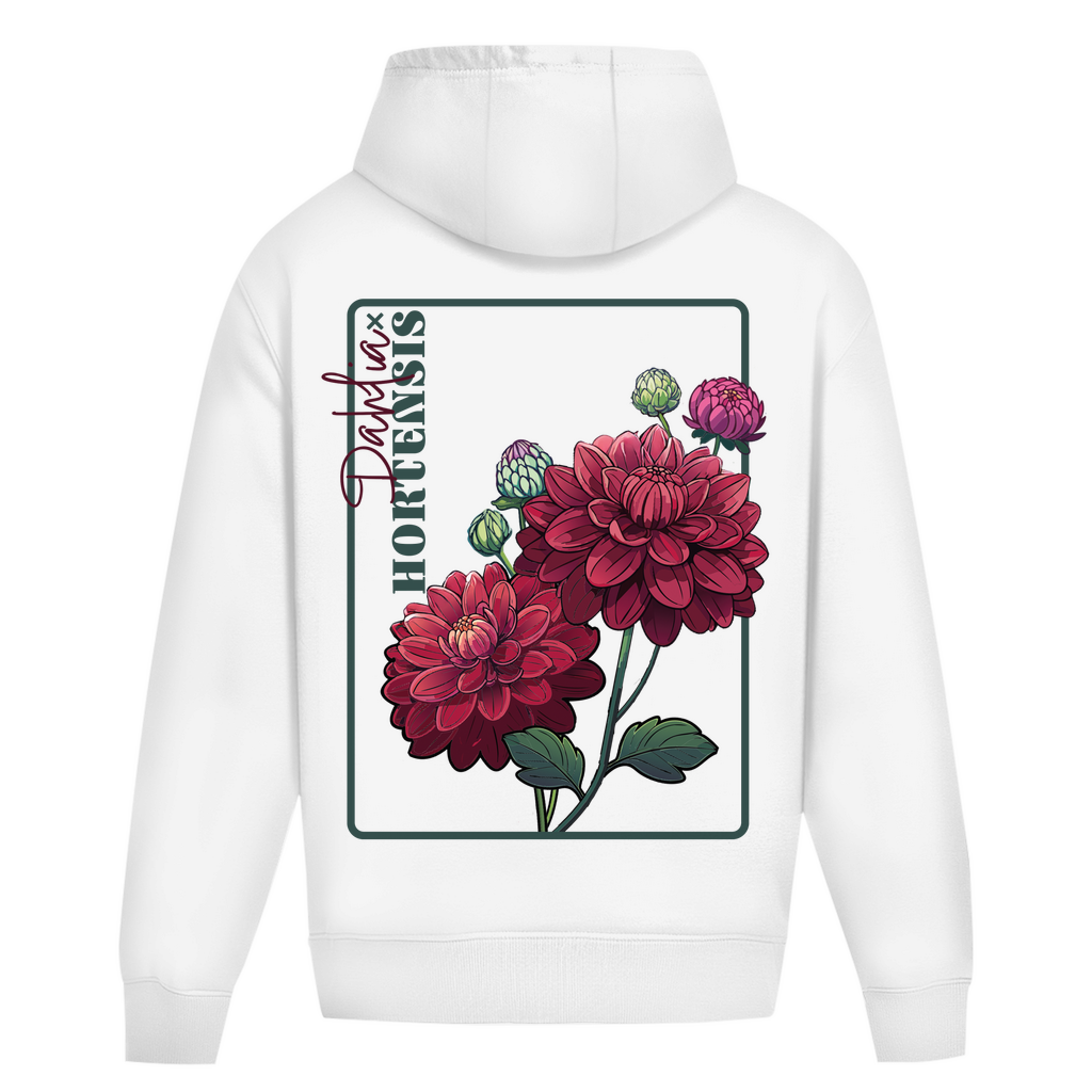 Oversize Hoodie Ohne Kordel Dahlia