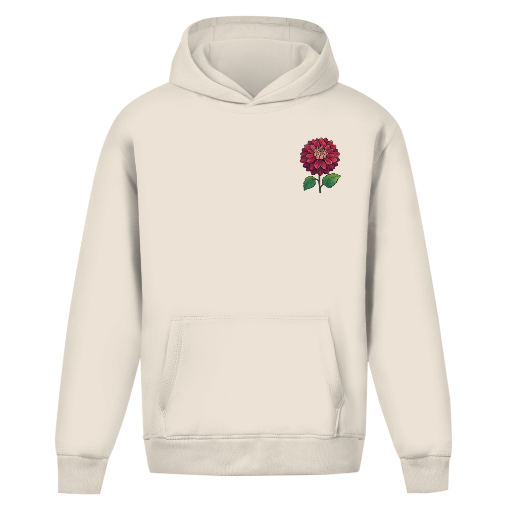 Oversize Hoodie Ohne Kordel Dahlia